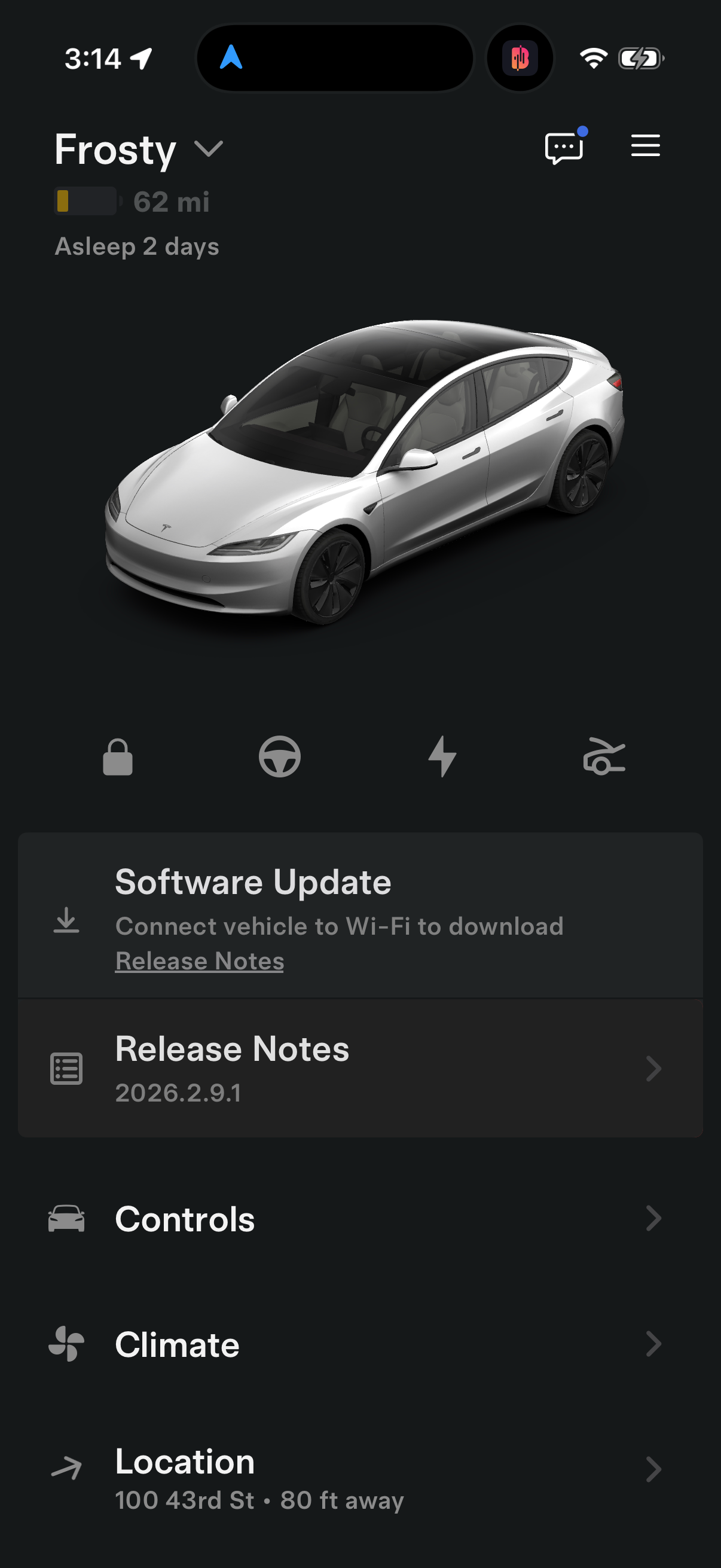 Step 1 of tesla Main_tabs