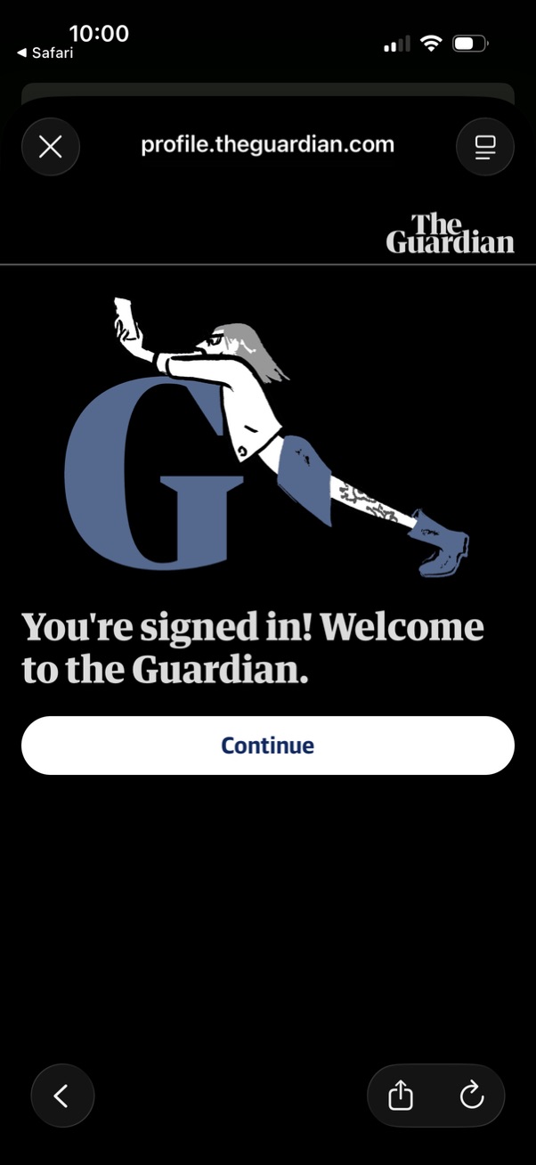 the-gaurdian app screenshot 2