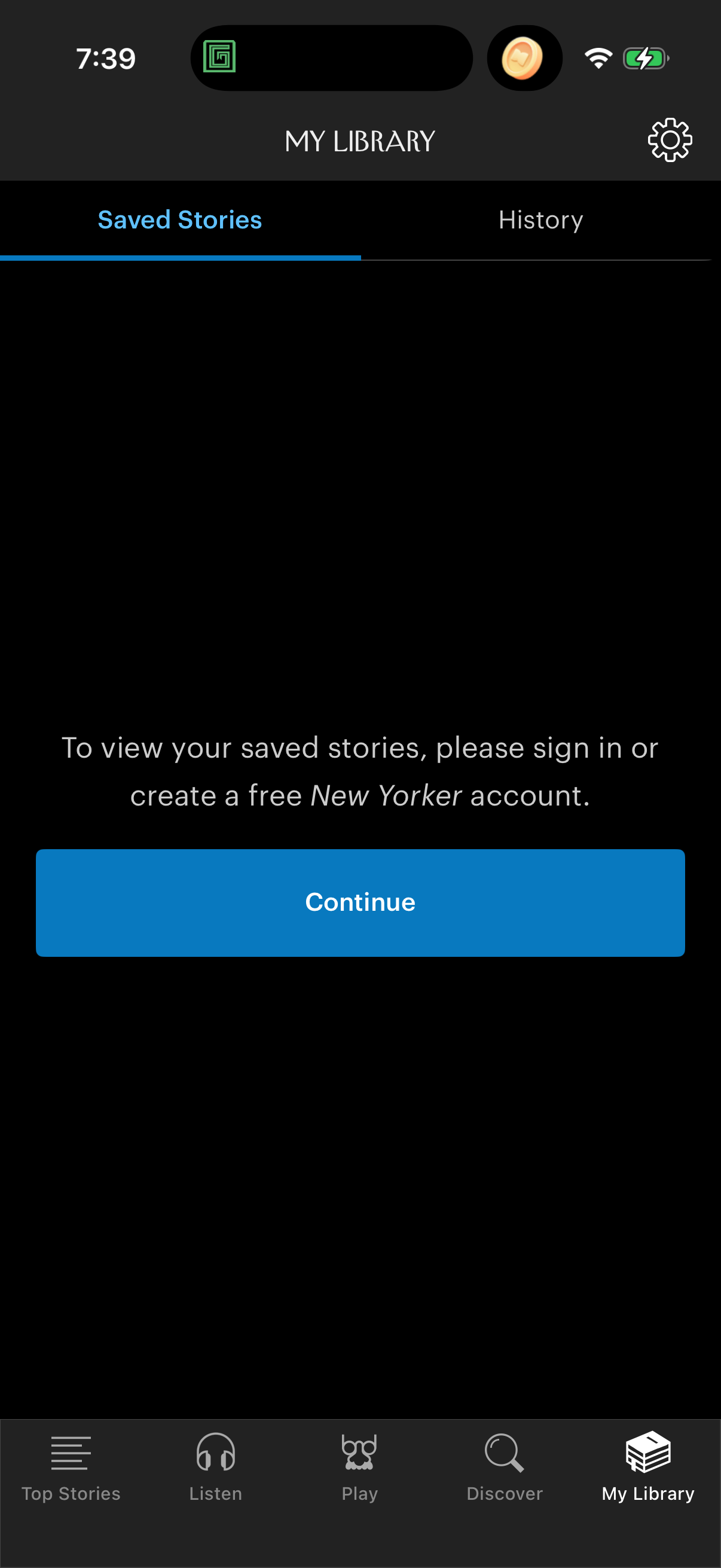 the-new-yorker app screenshot 1