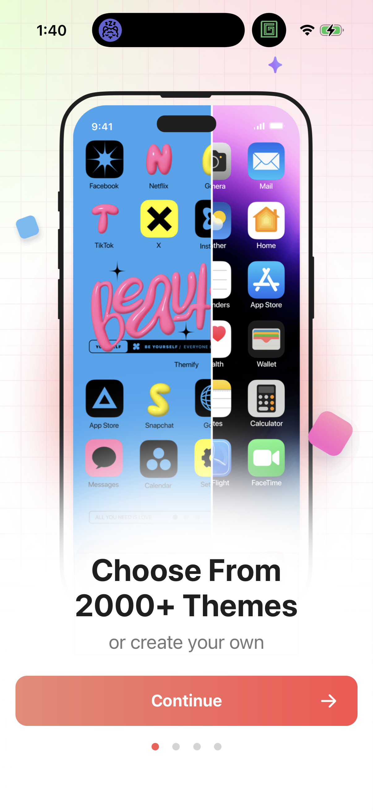 Step 3 of themify Onboarding