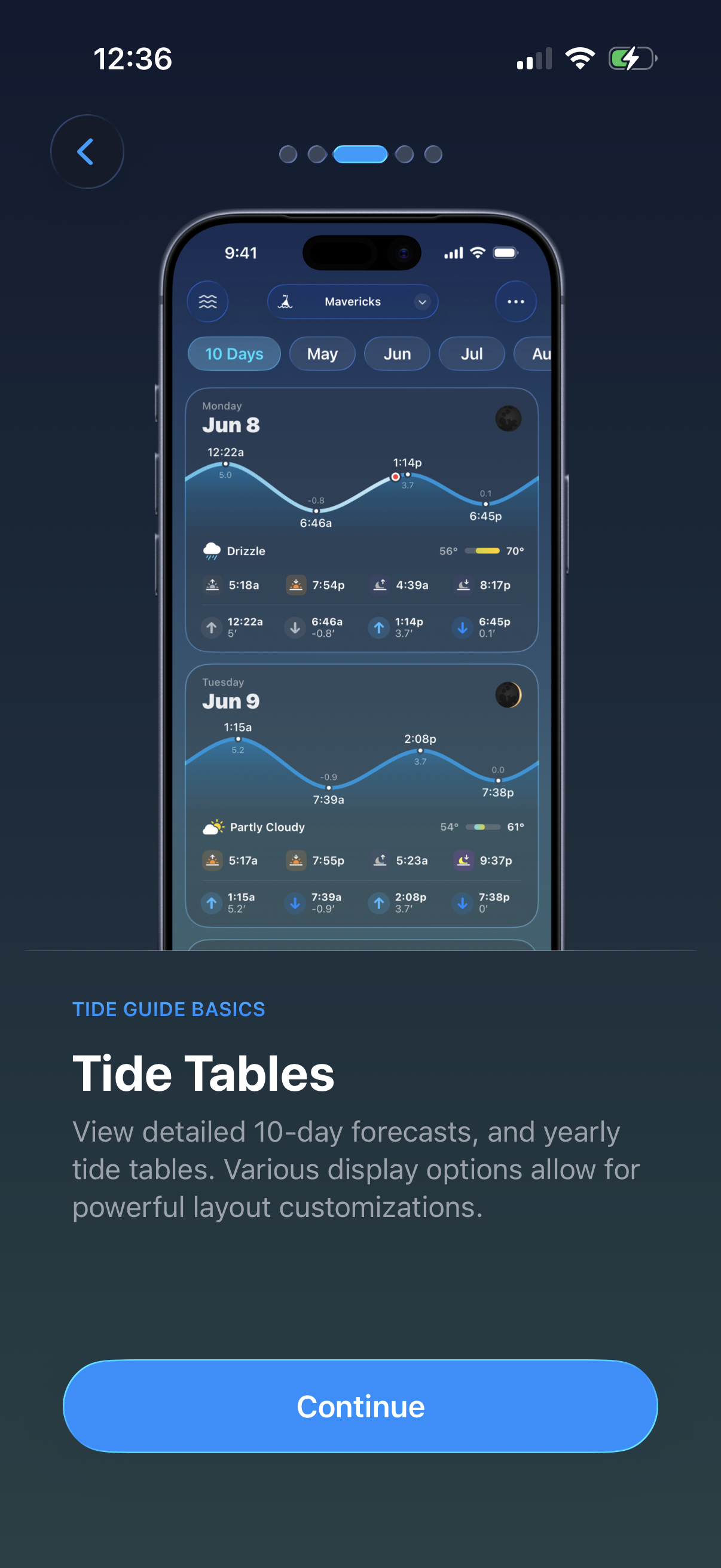 Step 3 of Tide Guide Onboarding