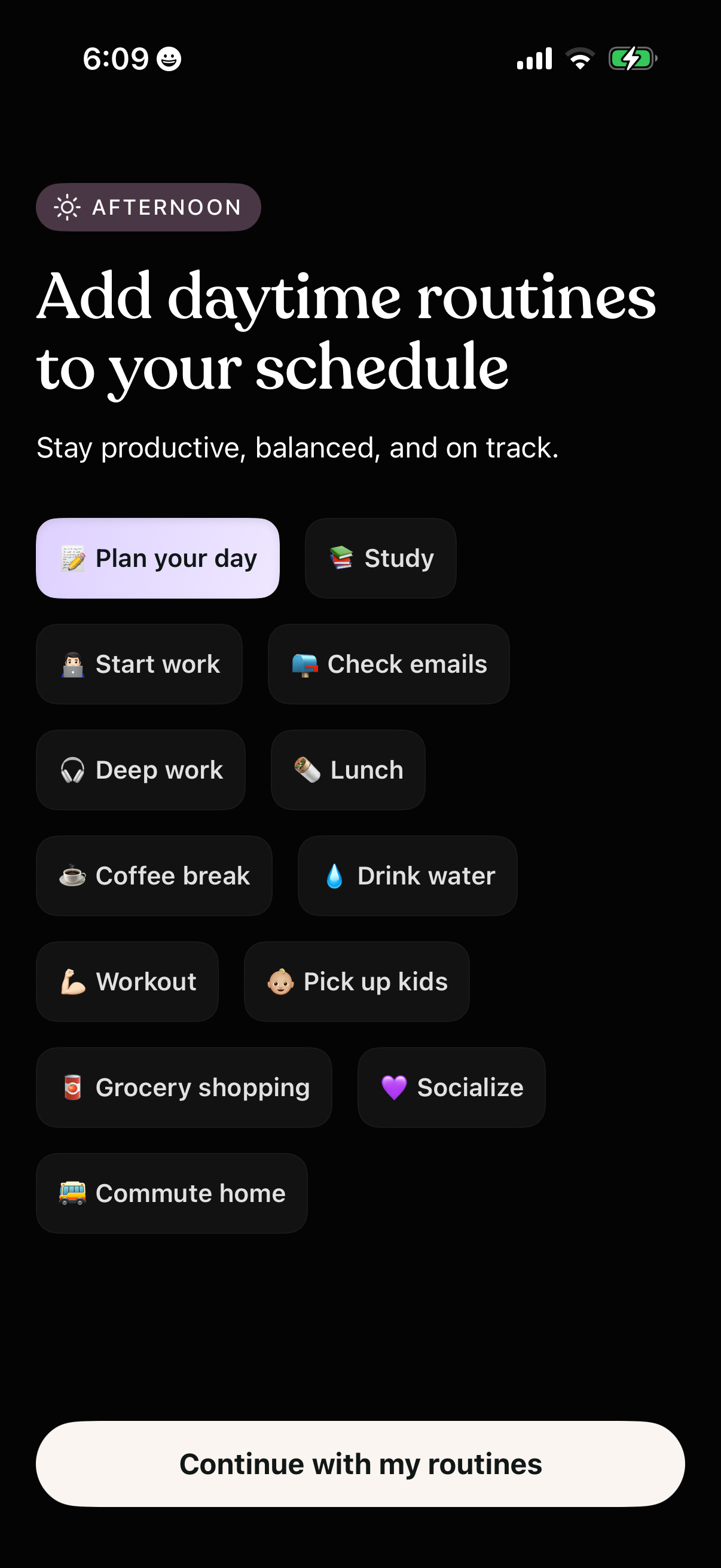 Tiimo app screenshot 5