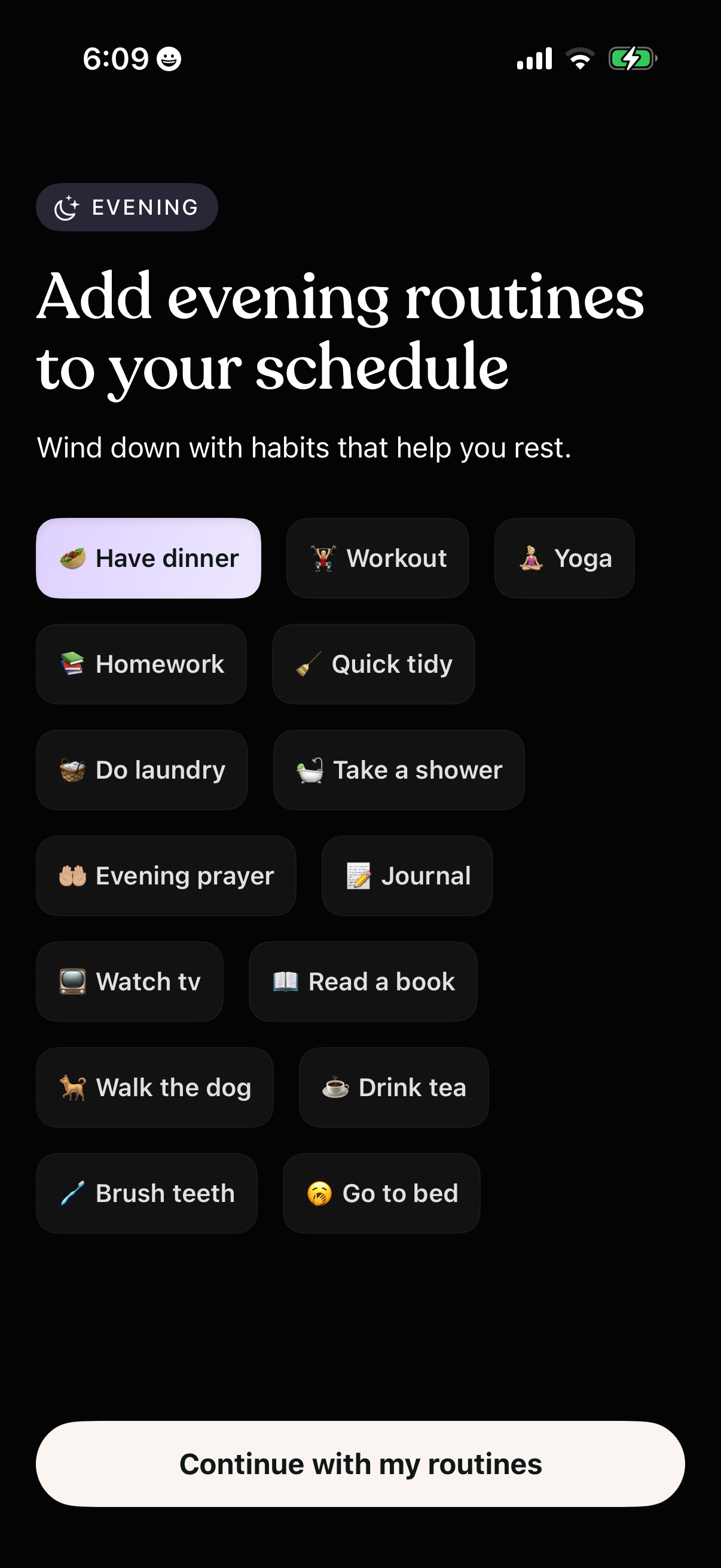 Tiimo app screenshot 4