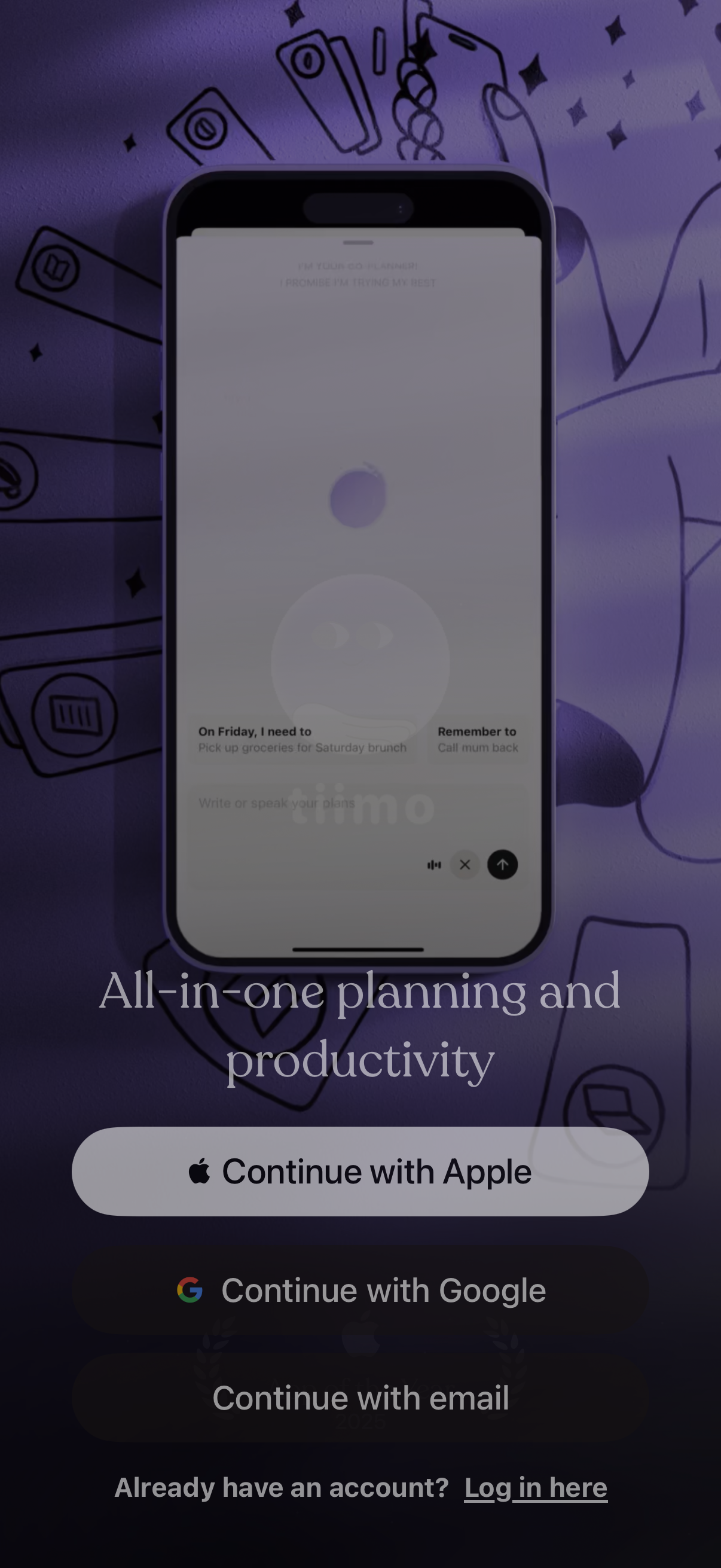 tiimo screen