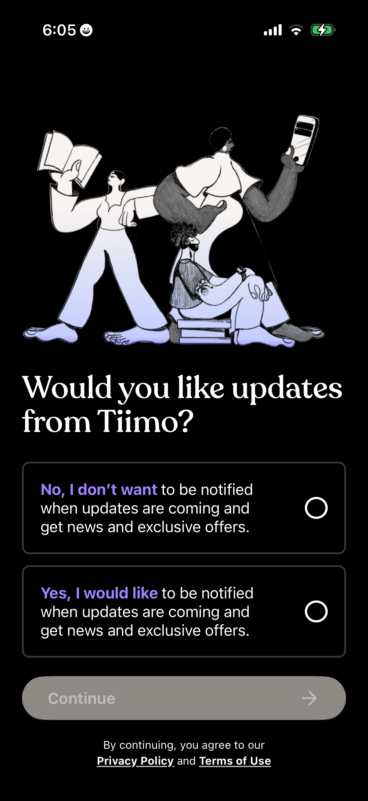 tiimo screen