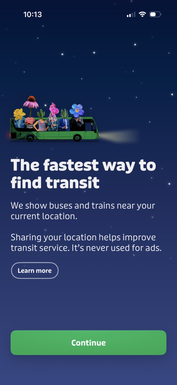 transit app screenshot 8