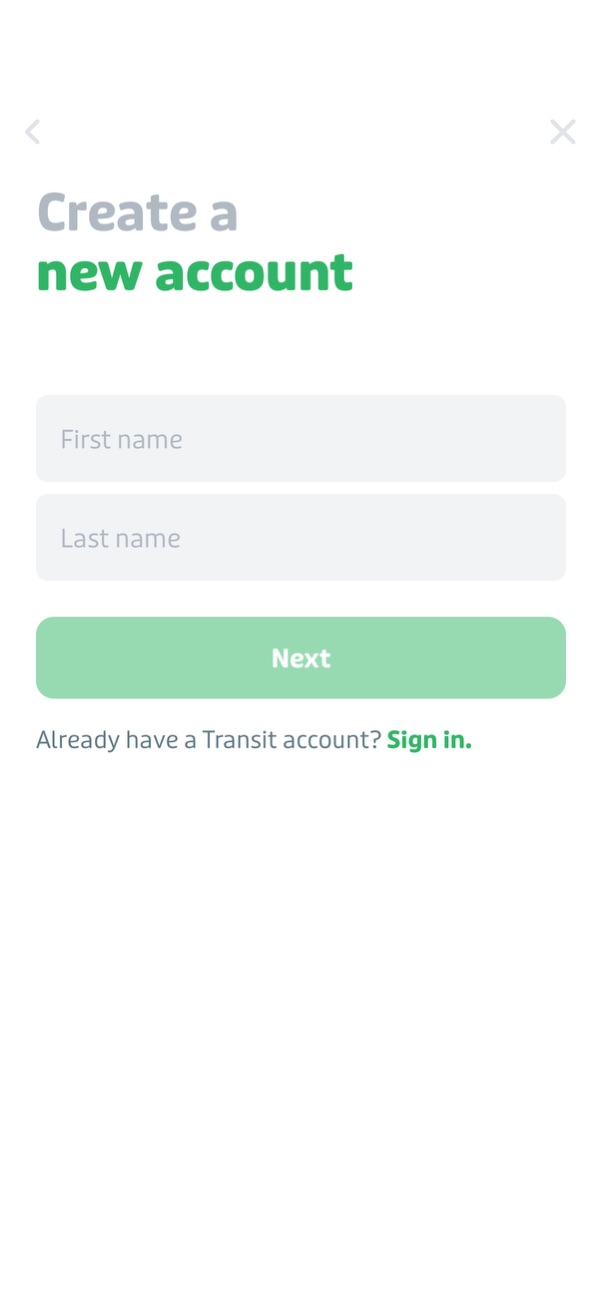 transit app screenshot 3