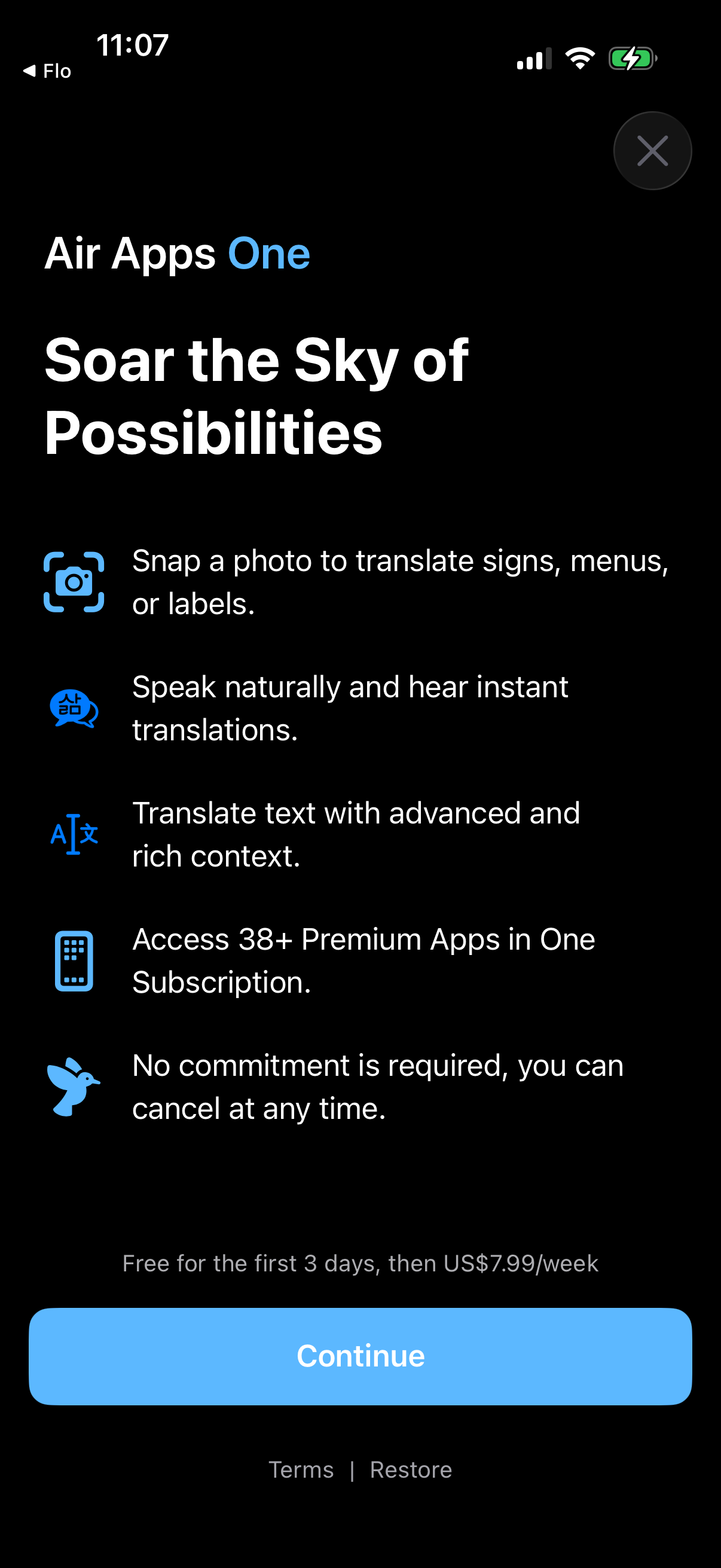 translate-now Paywall