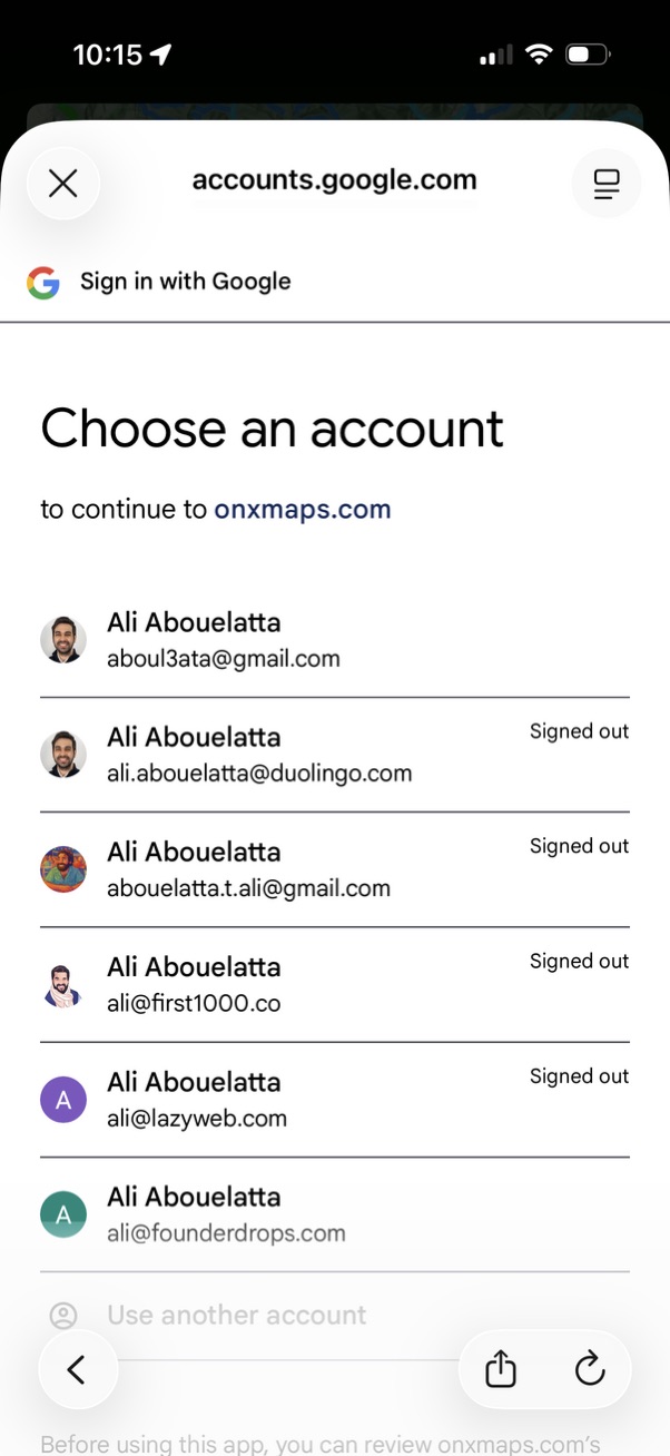 troutroutes app screenshot 3