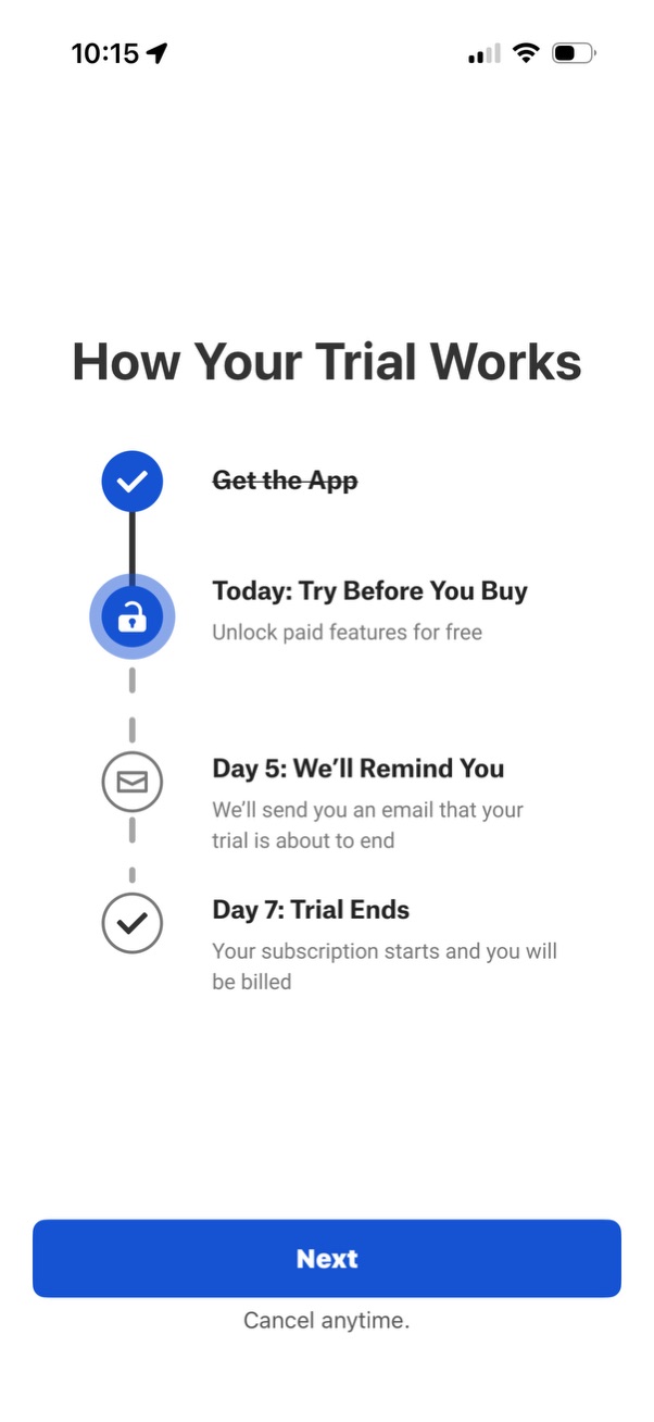 troutroutes app screenshot 1