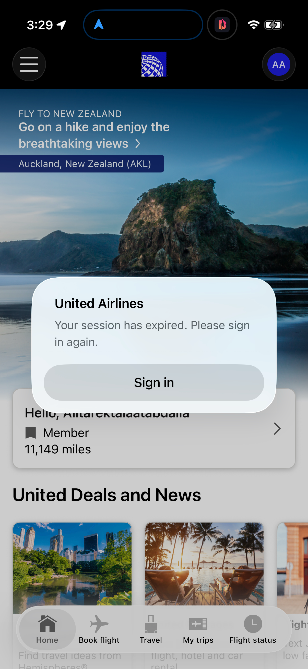 Step 1 of united Main_tabs