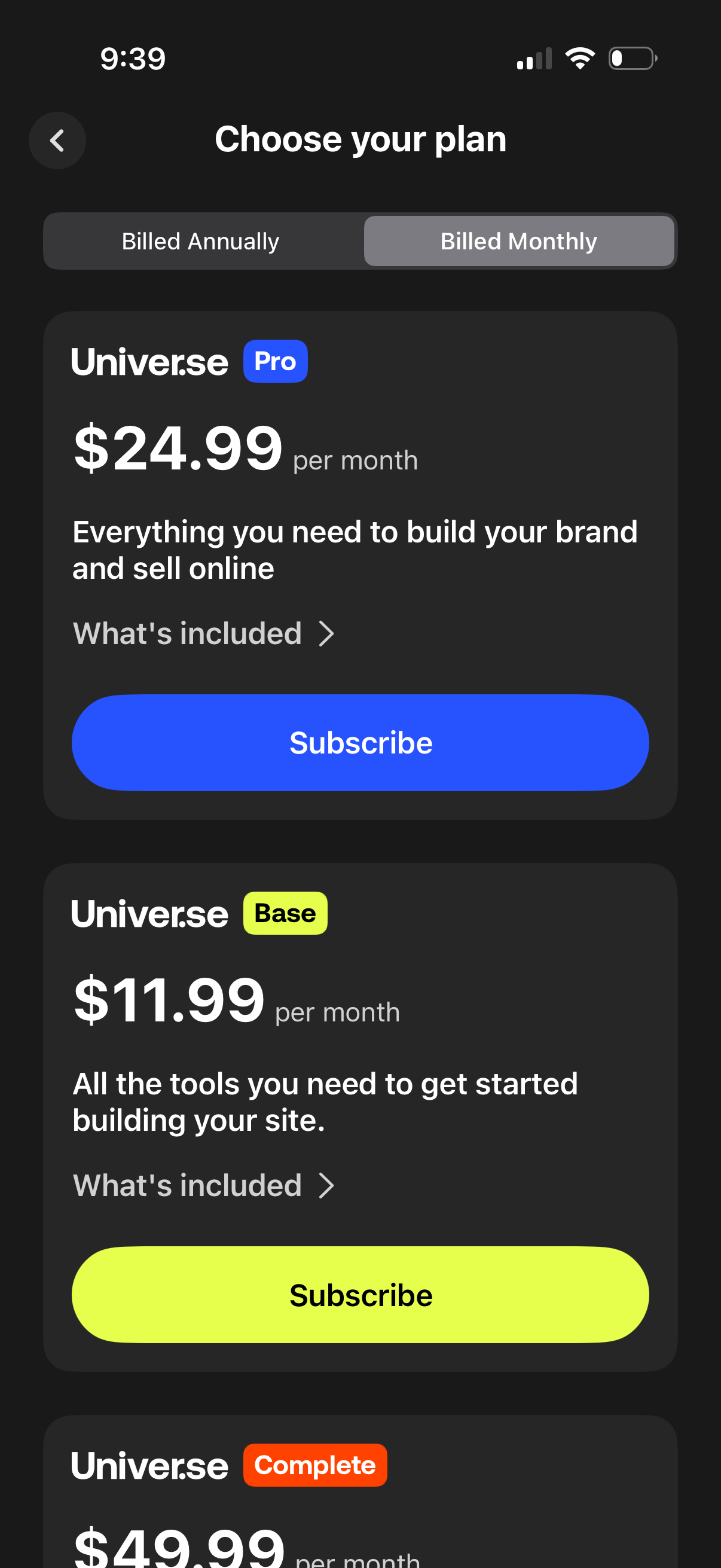 universe app screenshot 34