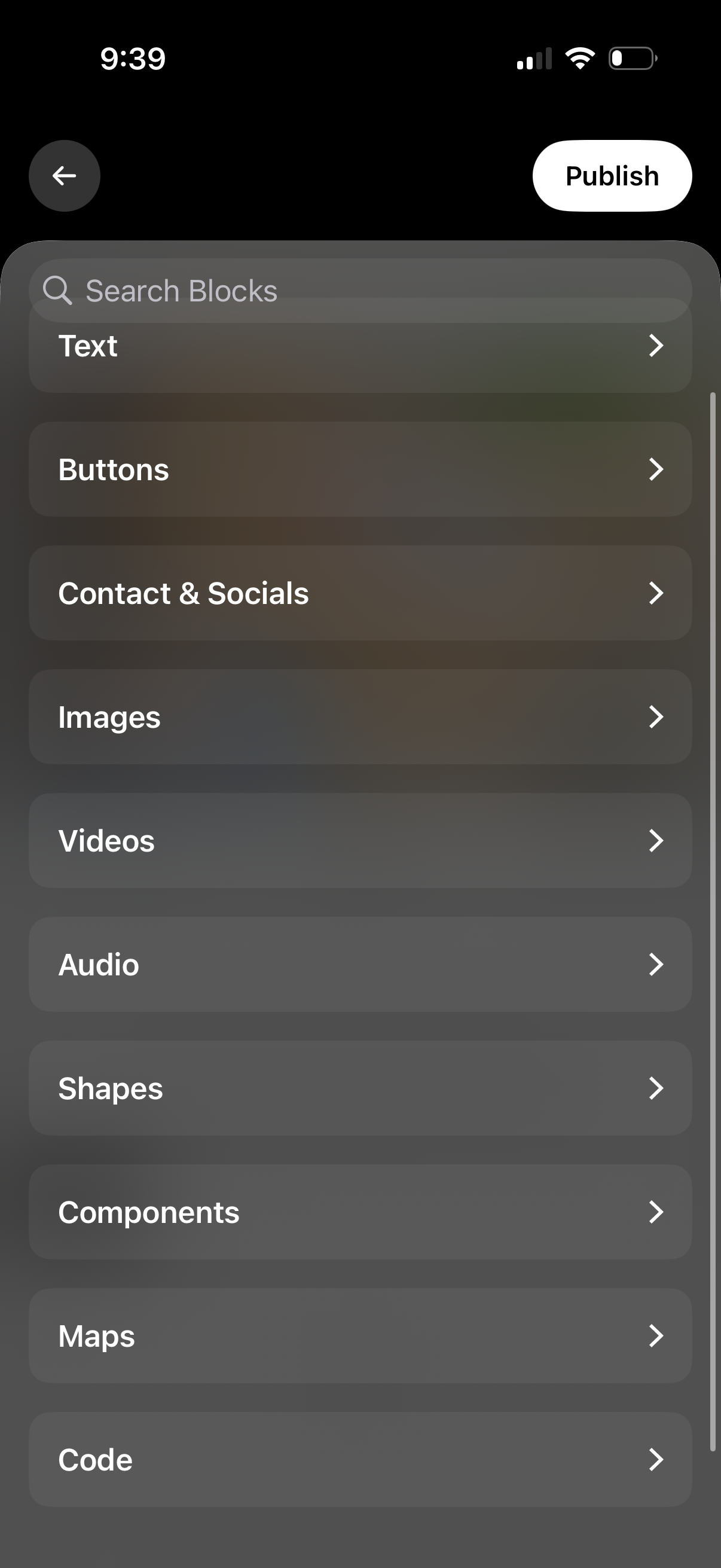 universe browse blocks library