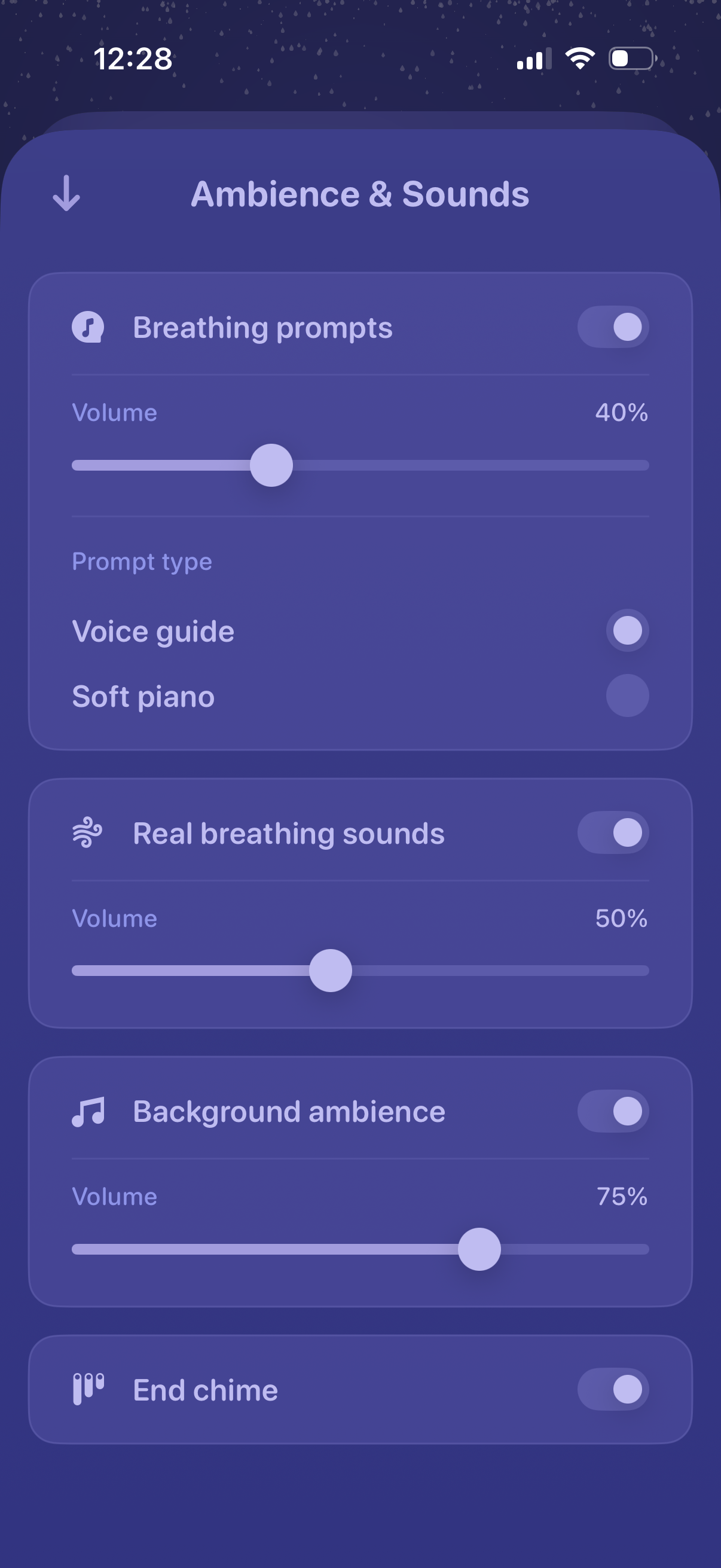 unwind app screenshot 4