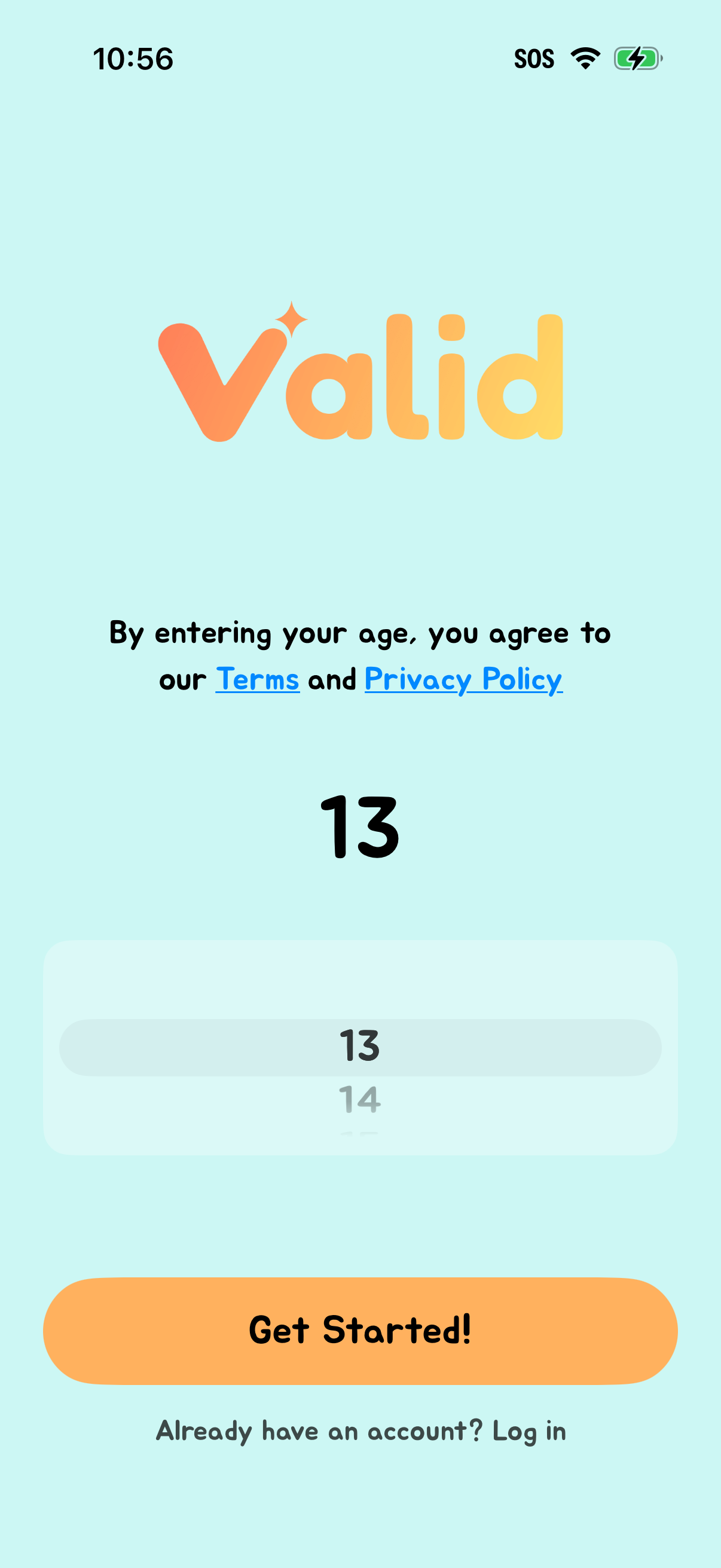 Step 1 of Valid Account Login