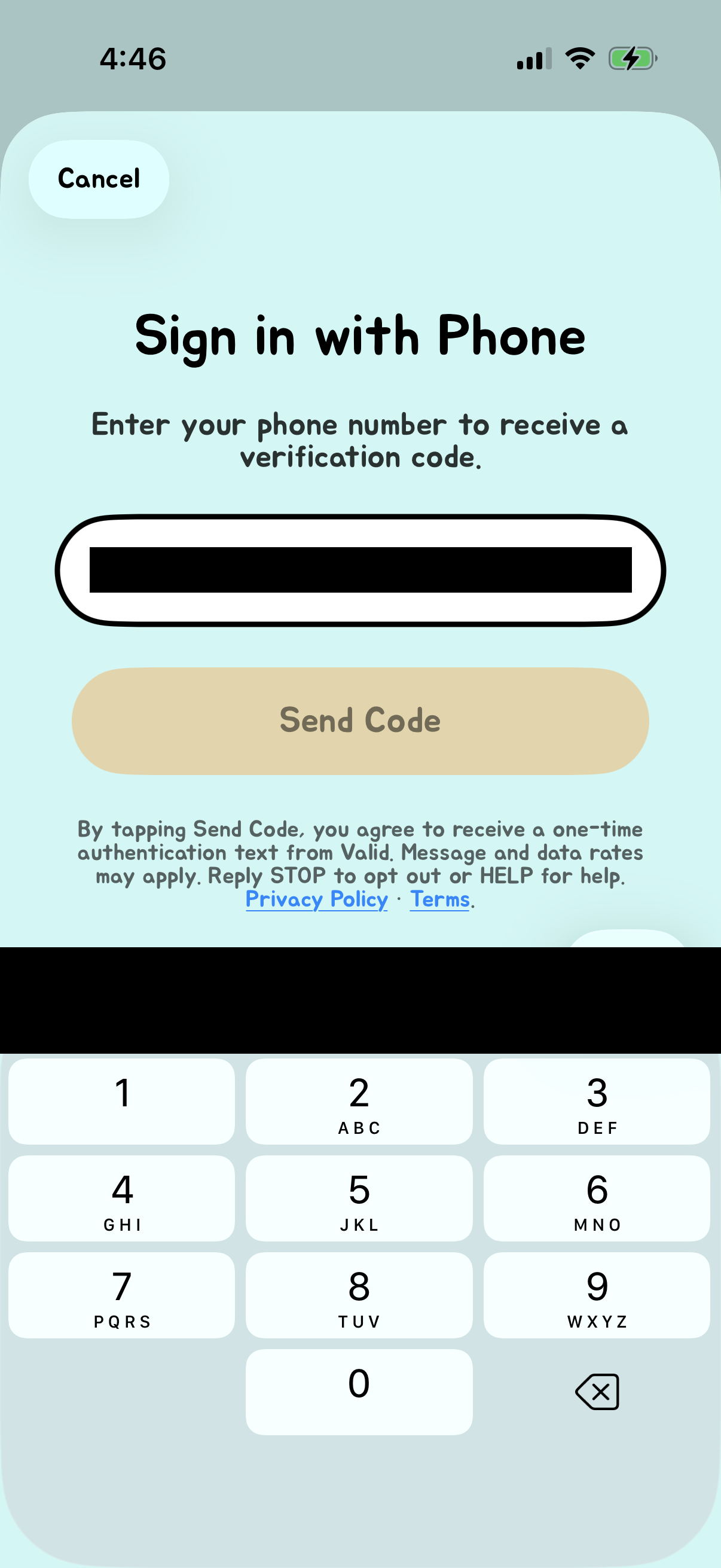 Step 3 of Valid Account Login