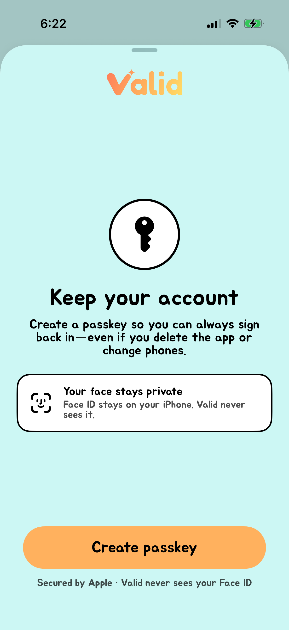 valid screen