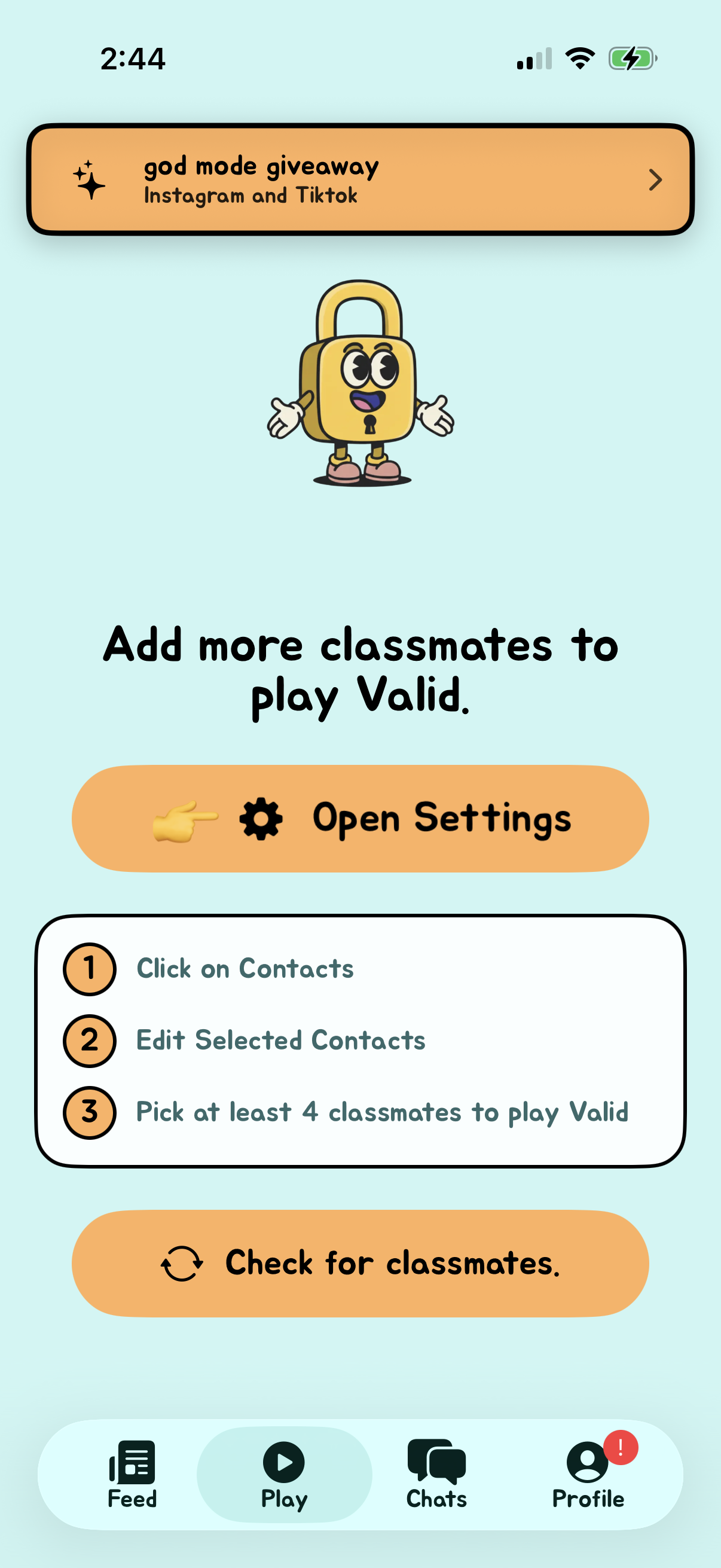 valid screen