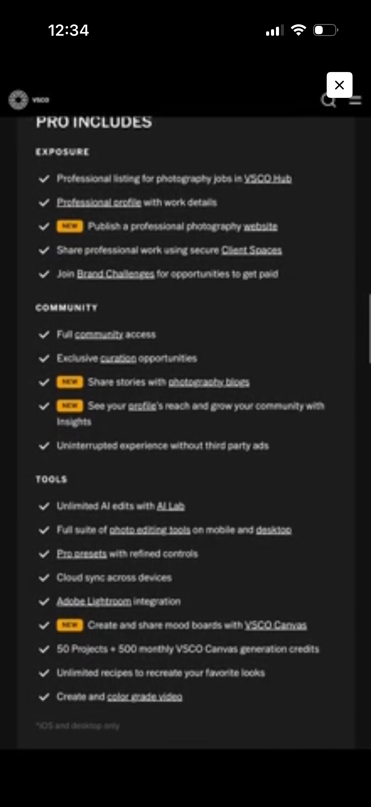 vsco app screenshot 39