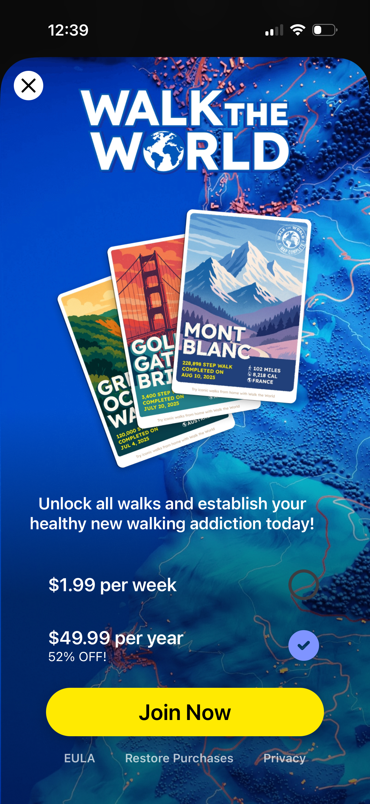 walk-the-world app screenshot 5