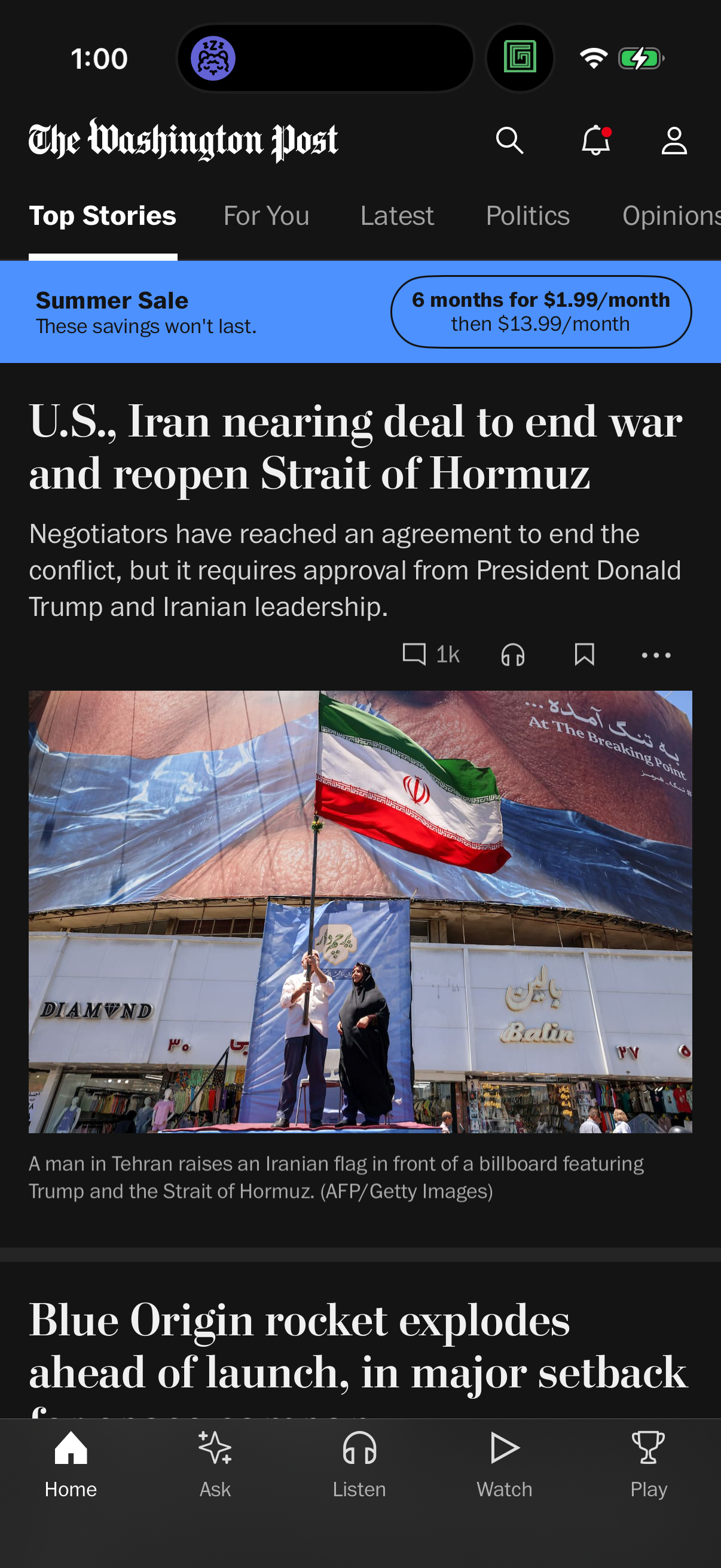 wash-post app screenshot 1