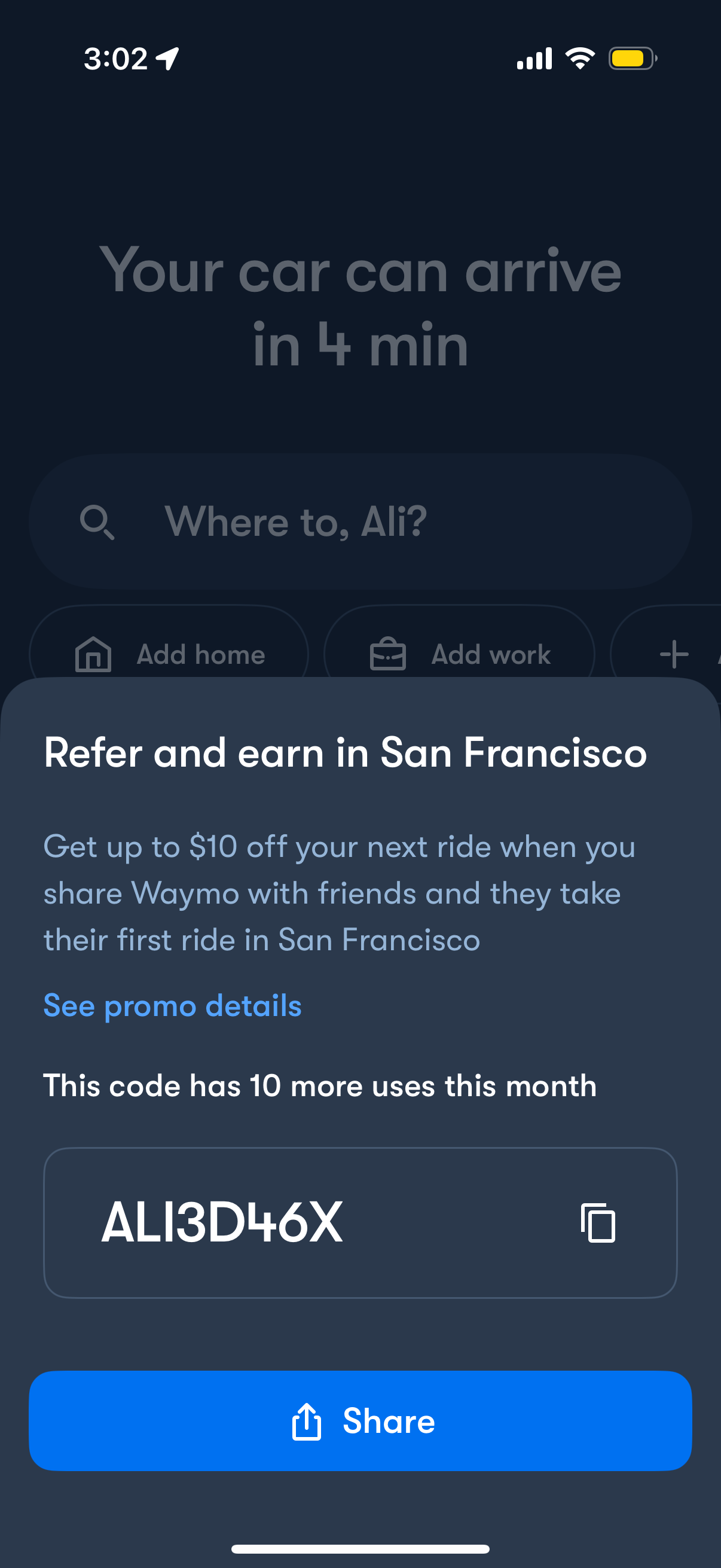 waymo app screenshot 26