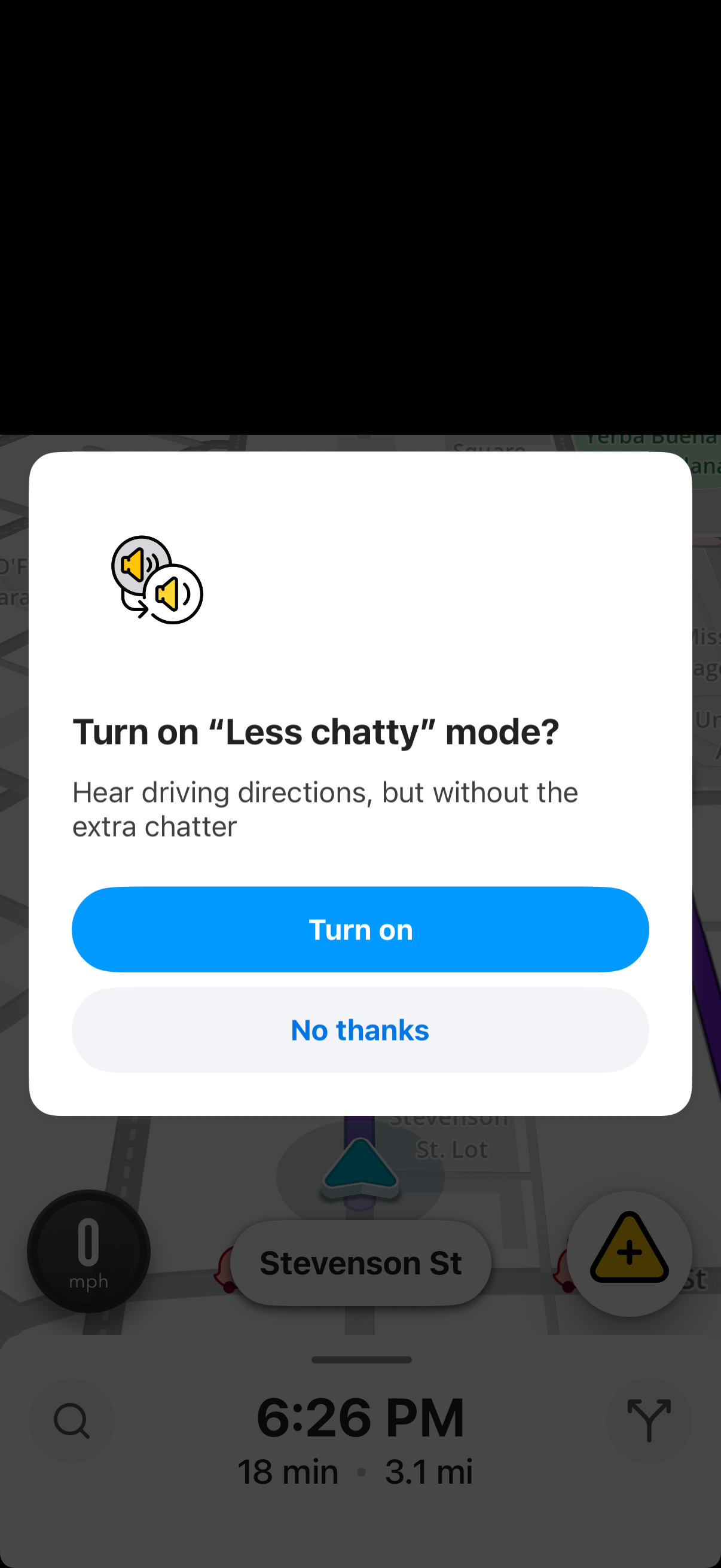 Waze app screenshot 4