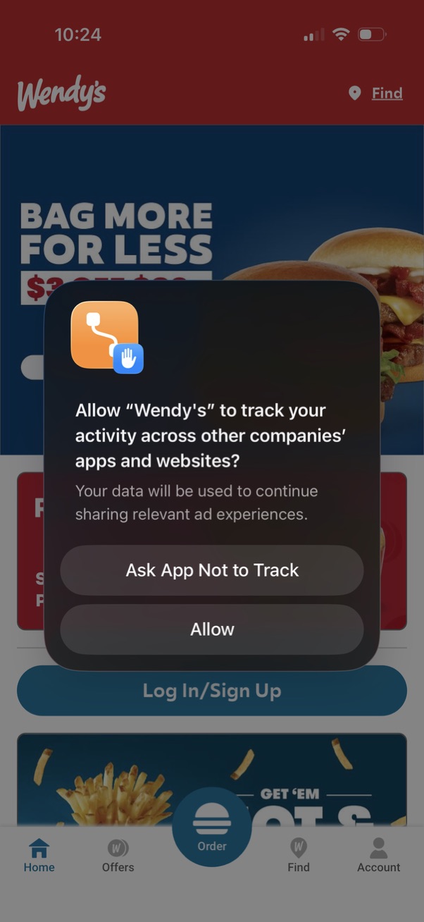 wendys app screenshot 8