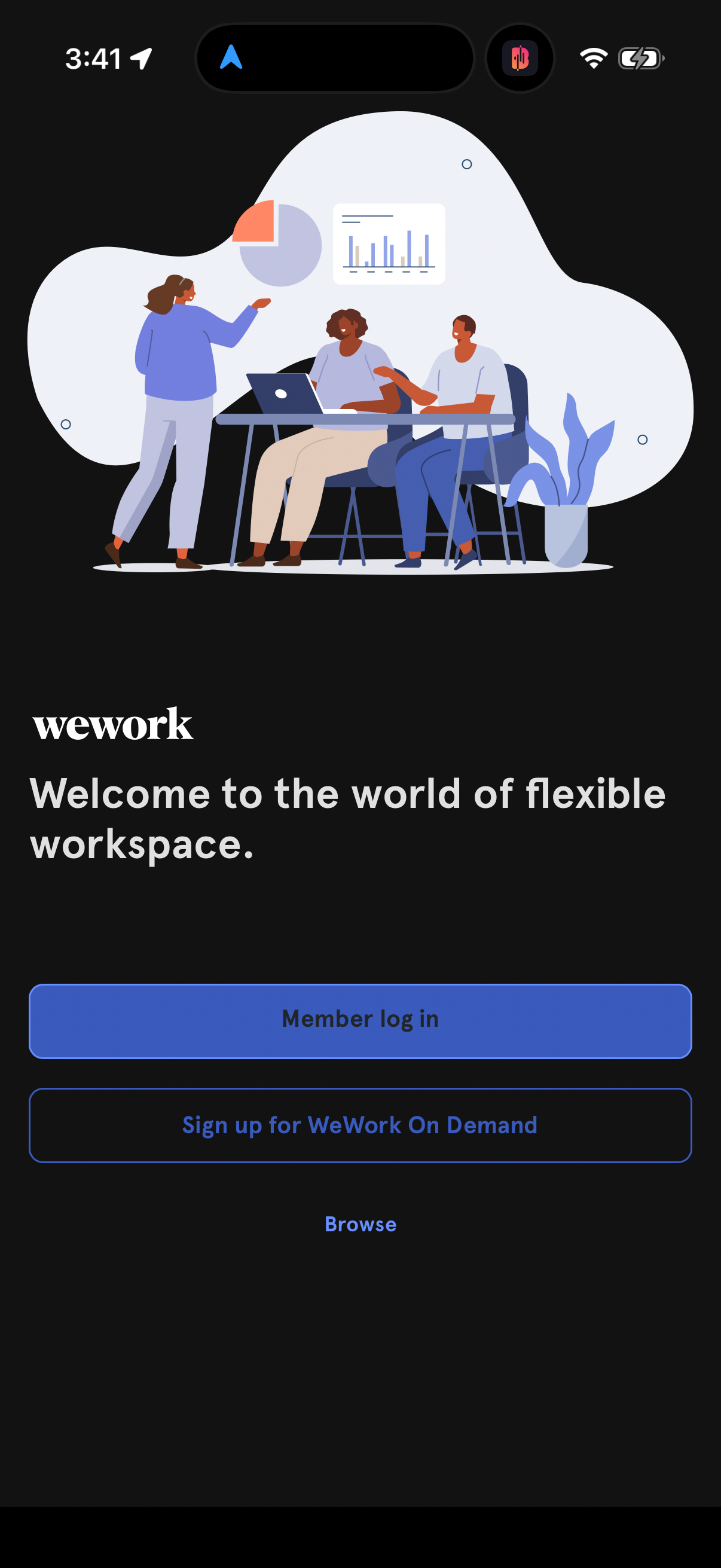 Step 1 of wework Main_tabs