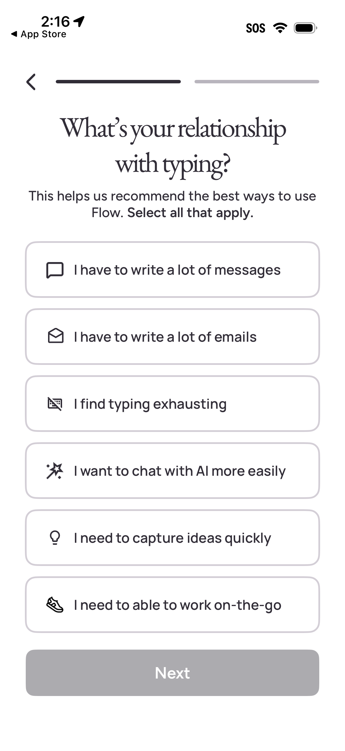 wisper-flow app screenshot 24