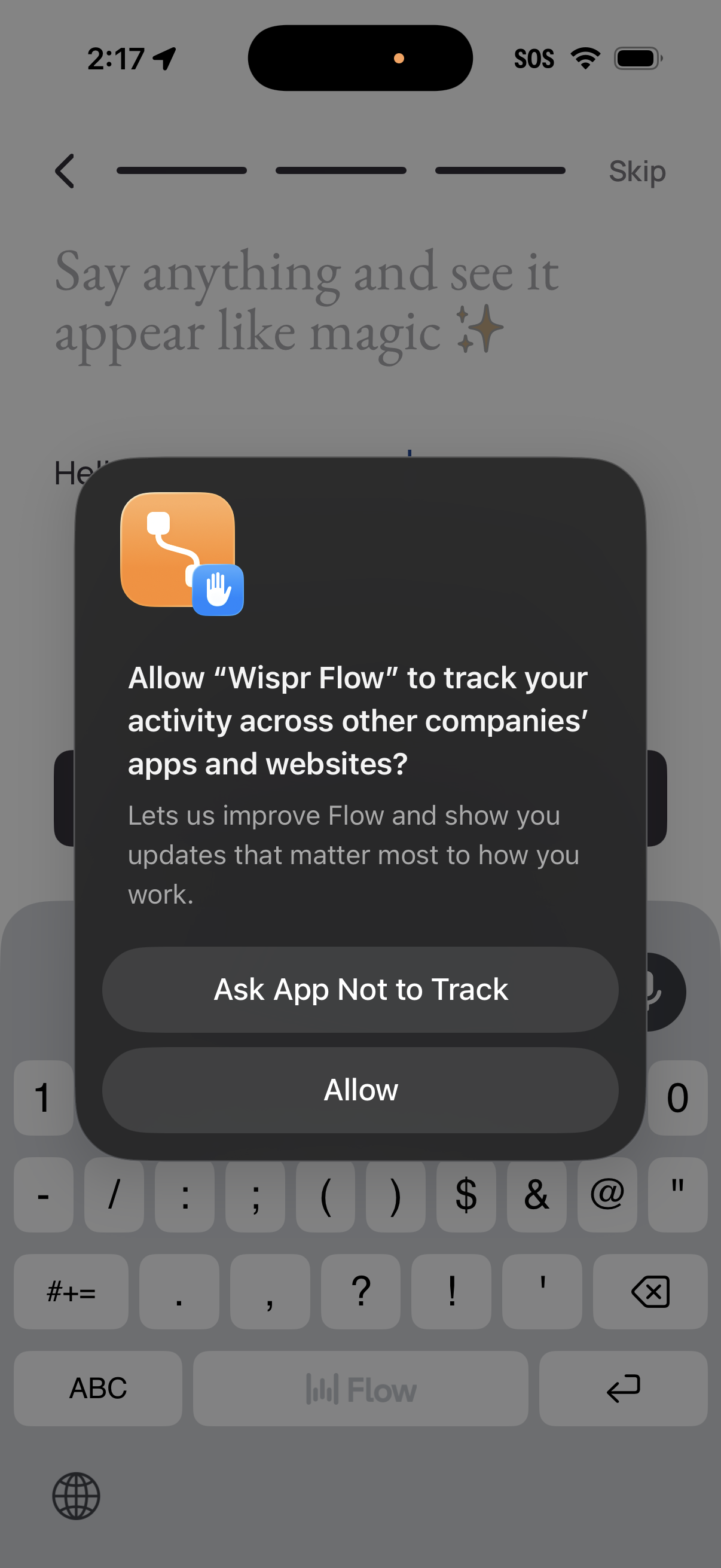 wisper-flow app screenshot 12