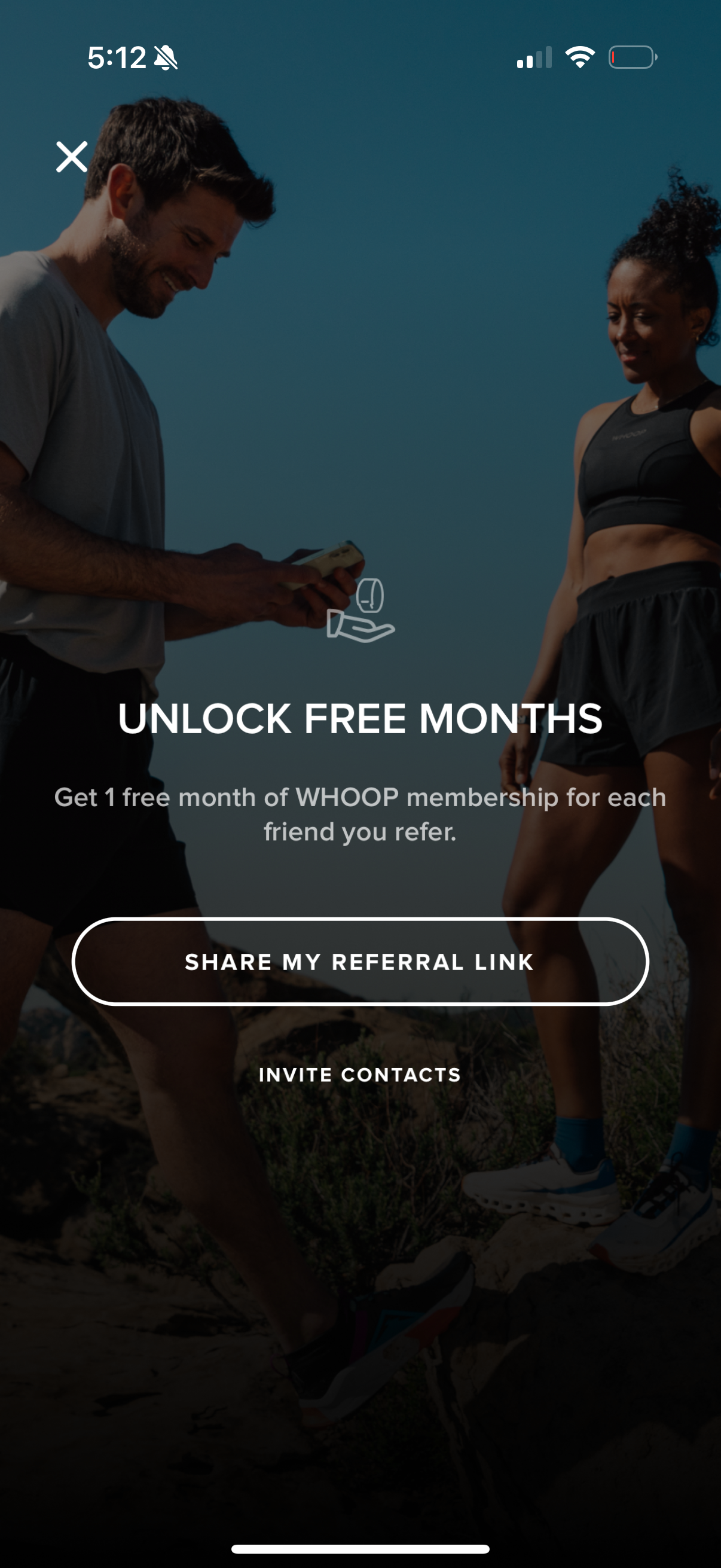 whoop app screenshot 11