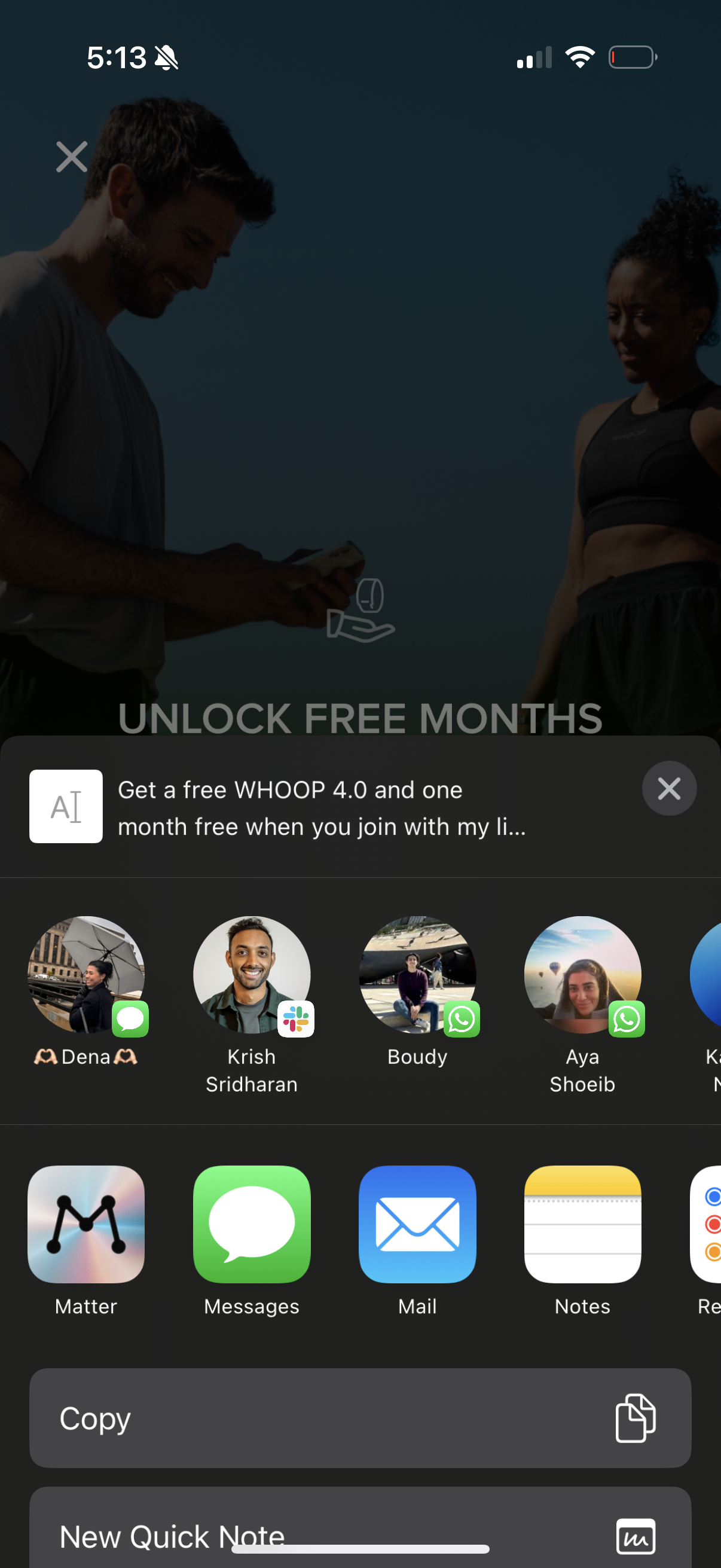 whoop app screenshot 10