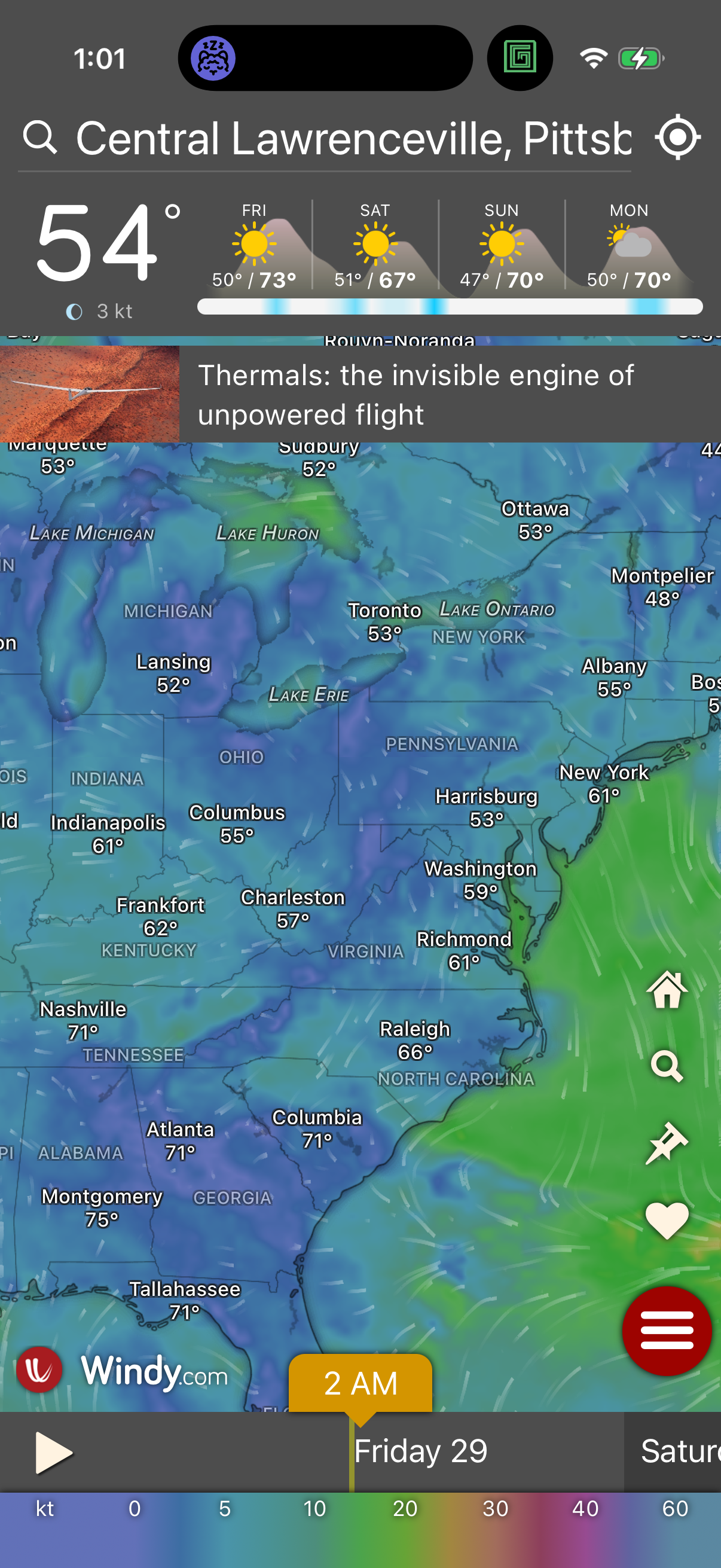 windy app screenshot 1