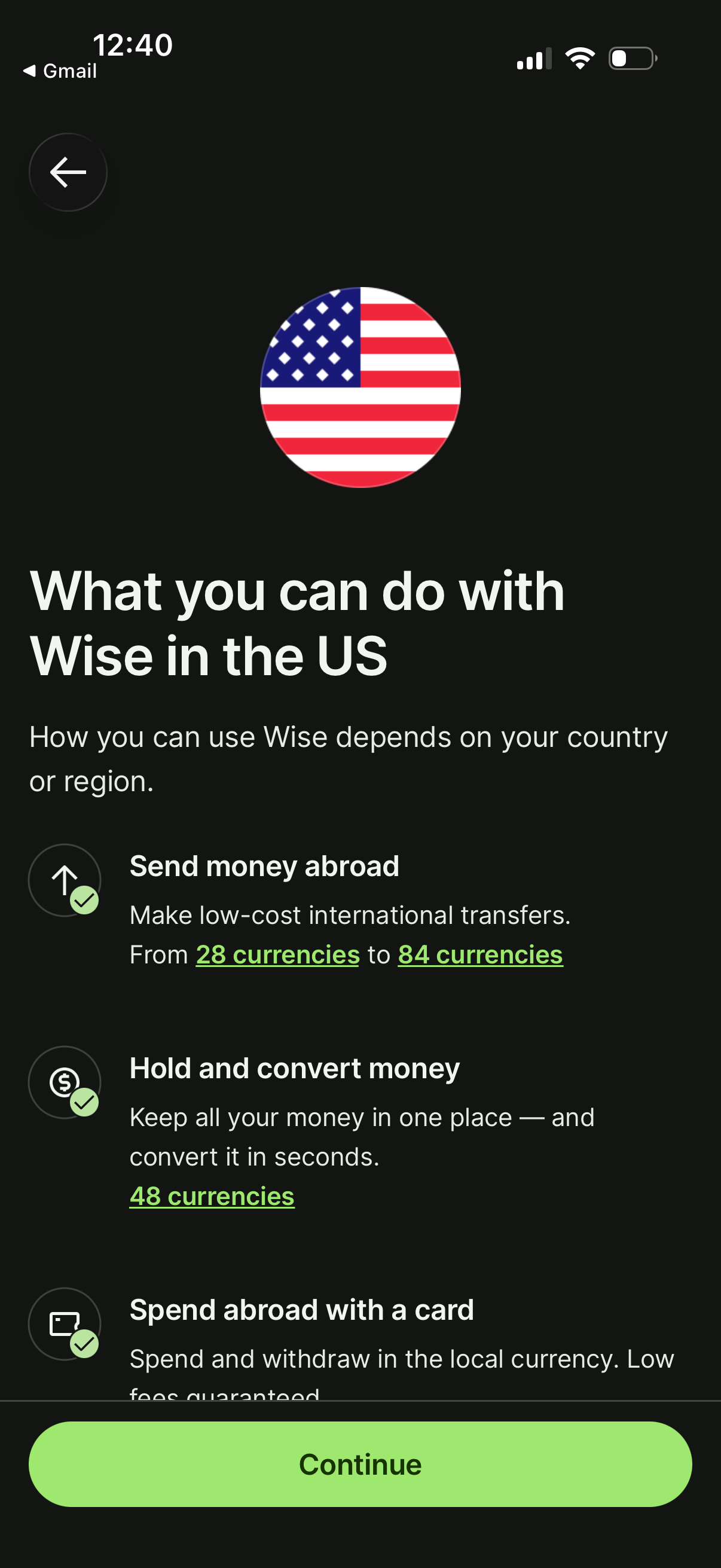 wise app screenshot 89