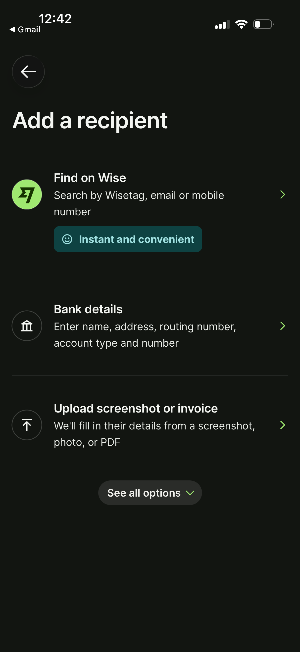 wise app screenshot 46