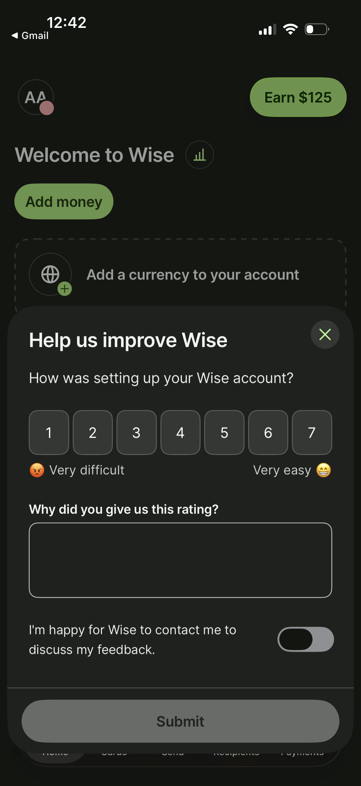 wise app screenshot 42