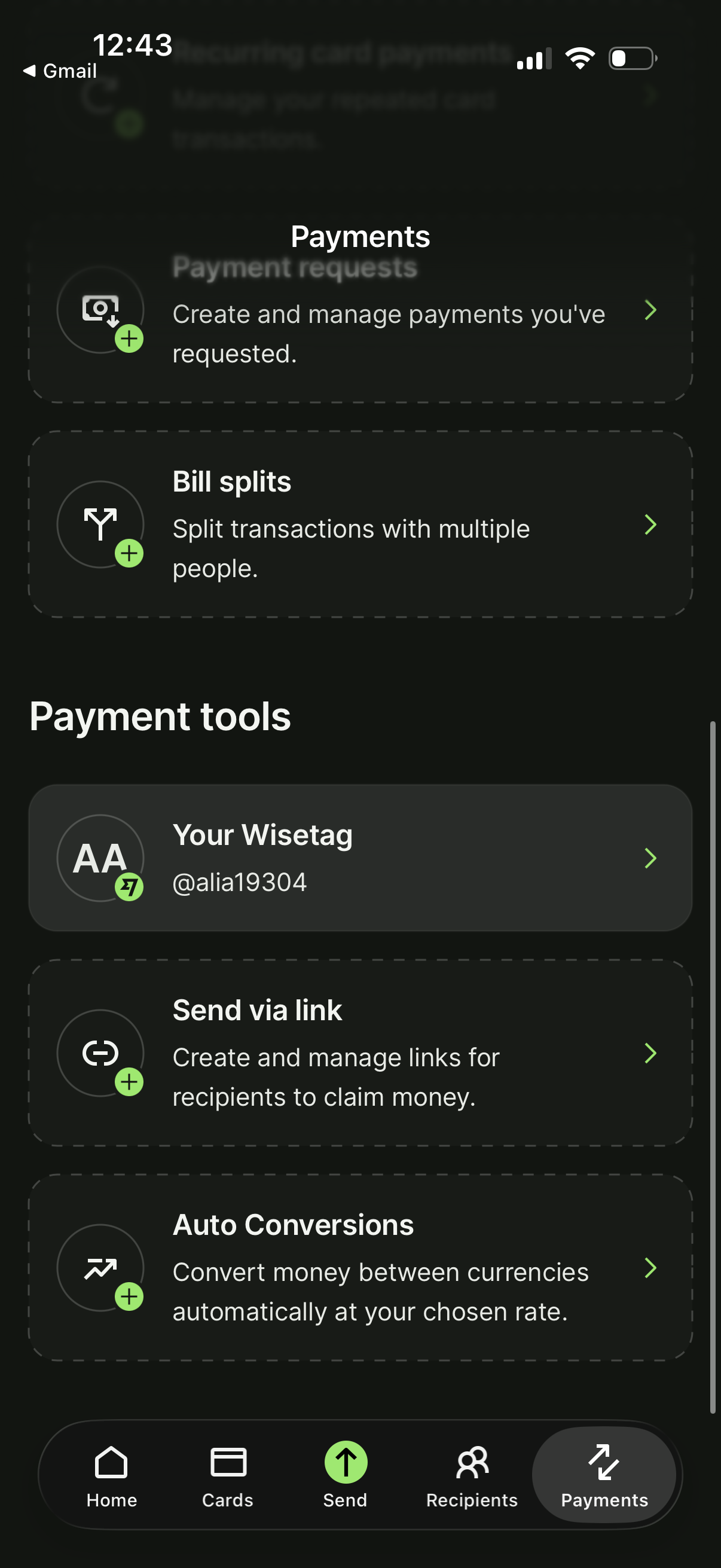 wise app screenshot 33