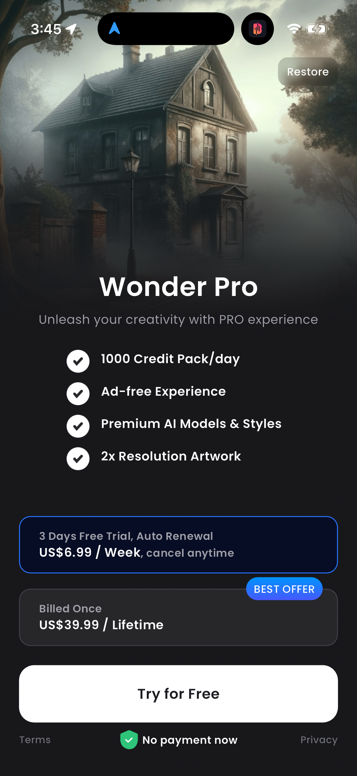 Step 1 of wonder Main_tabs