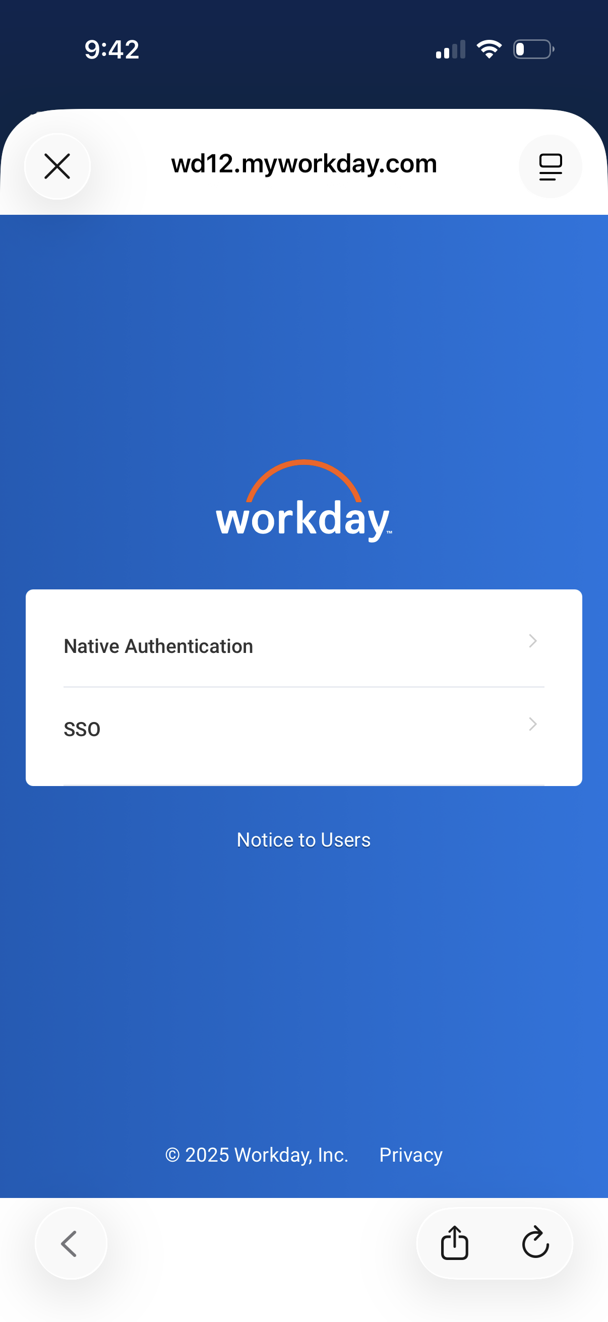 workday app screenshot 10