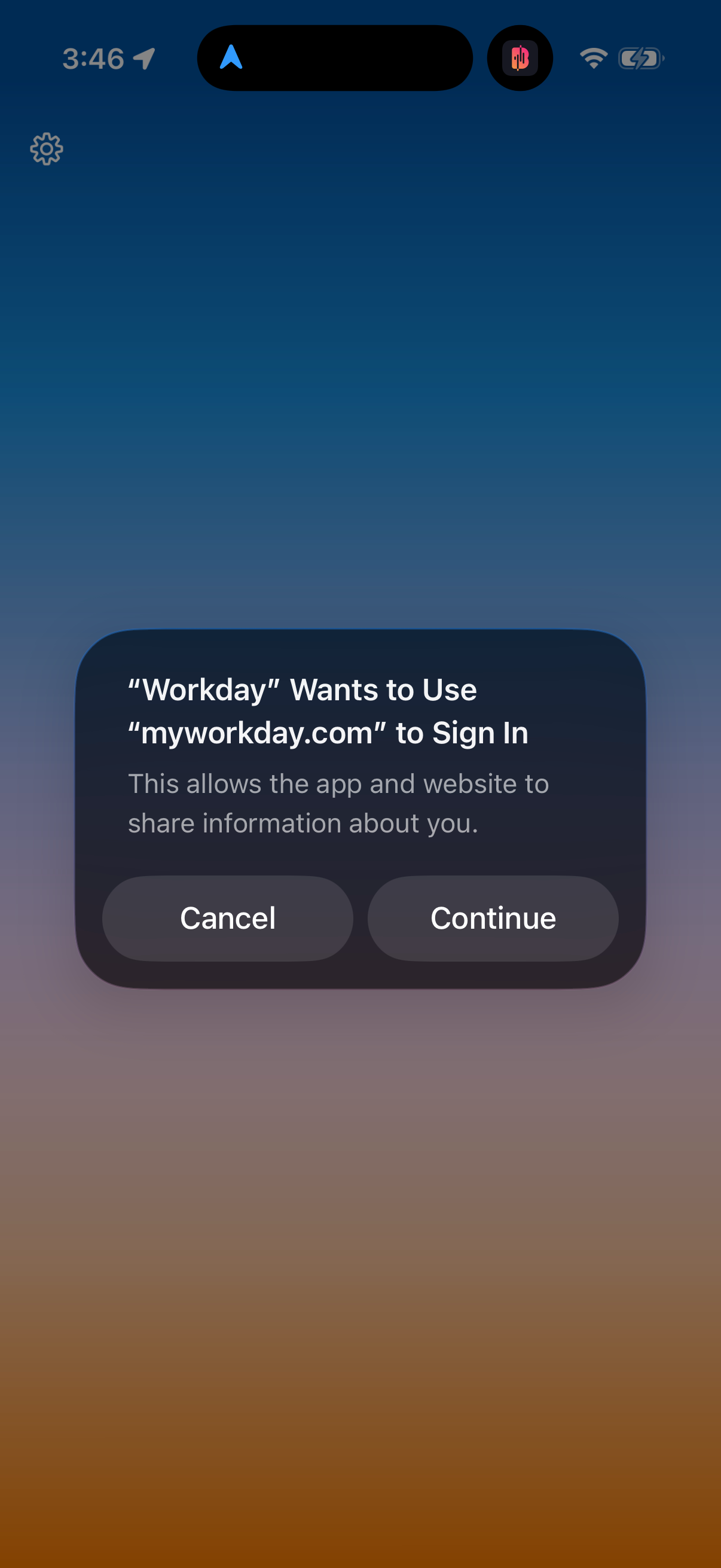Step 1 of workday Main_tabs