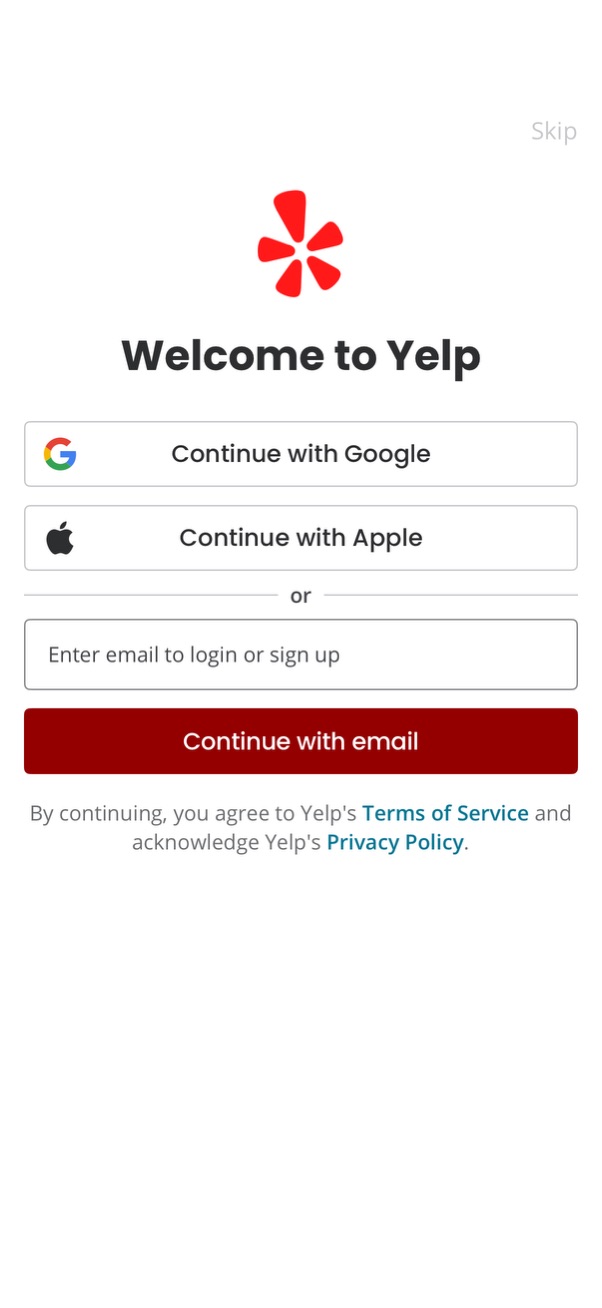 yelp app screenshot 3