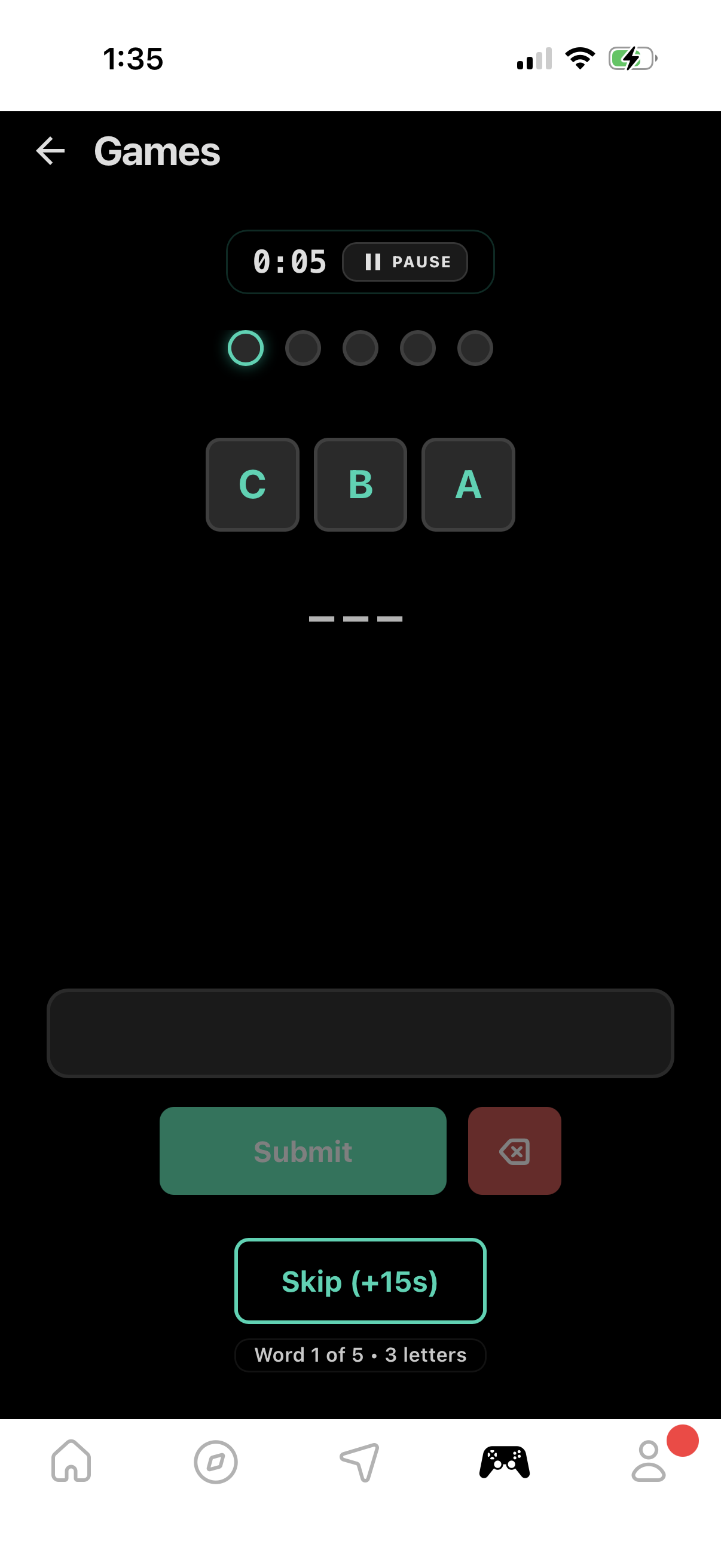 yik-yak screen