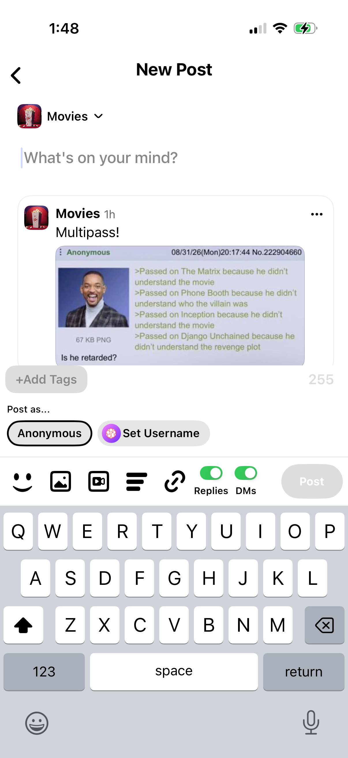 Yik Yak app screenshot 3