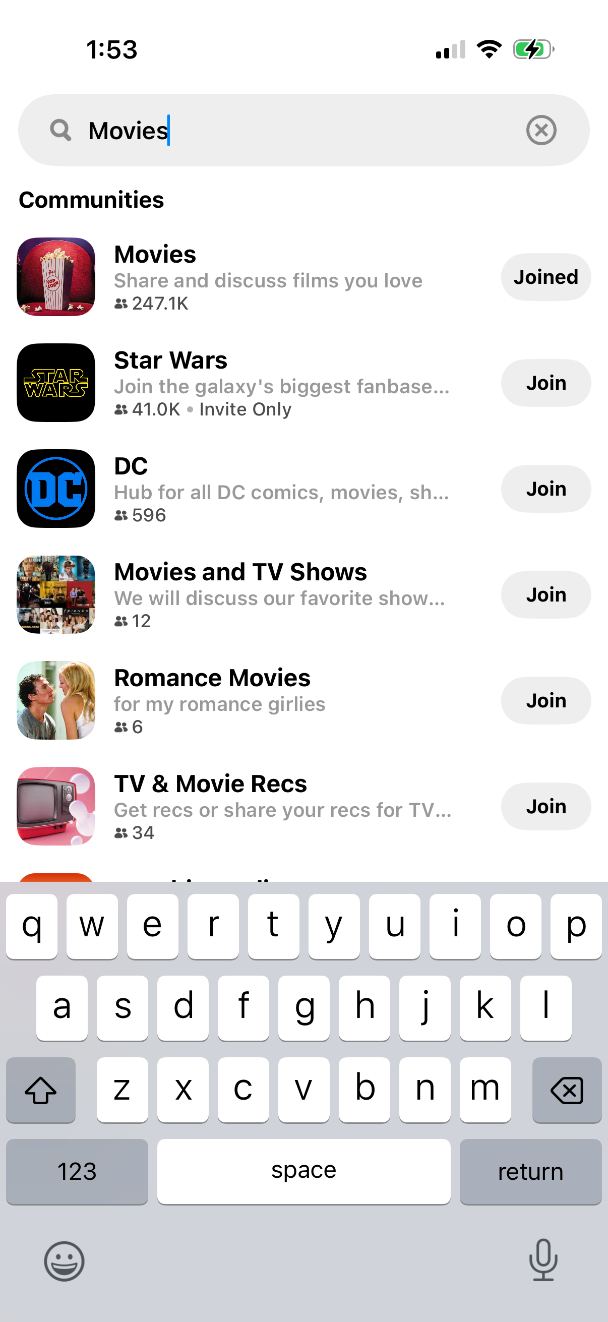 Yik Yak app screenshot 1