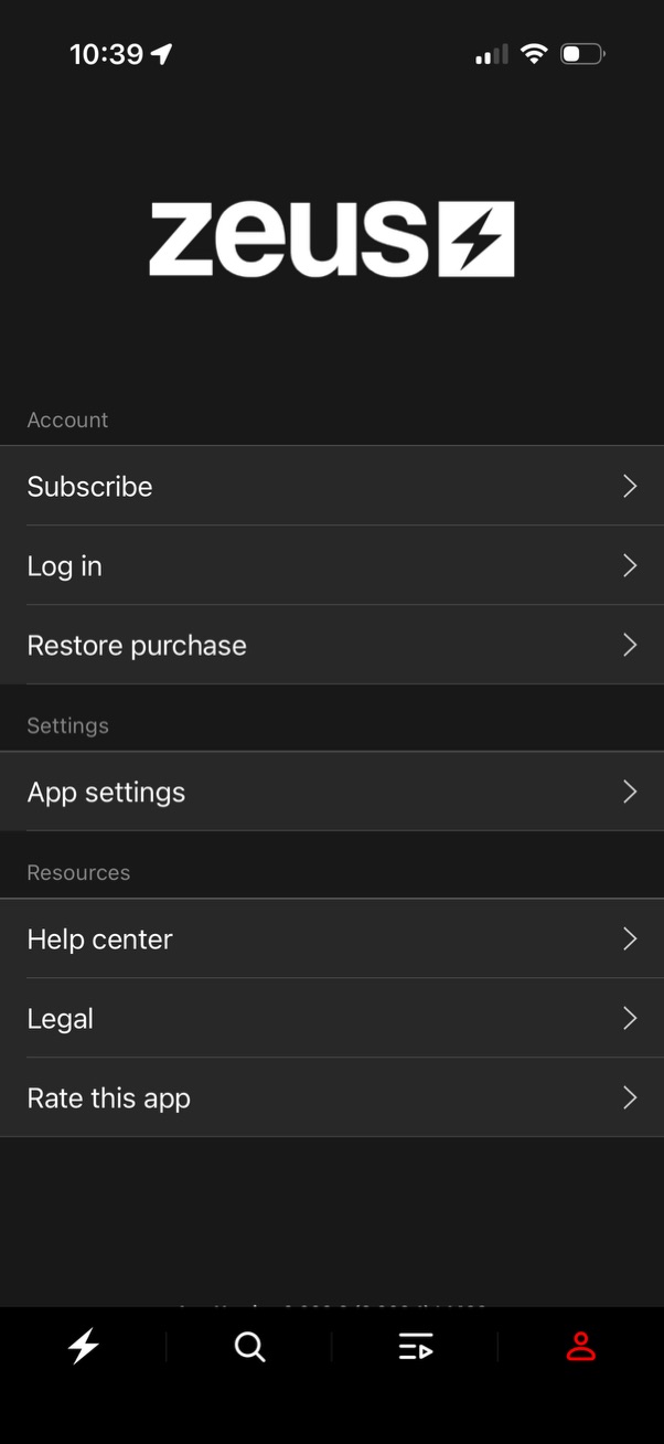 zeus app screenshot 6