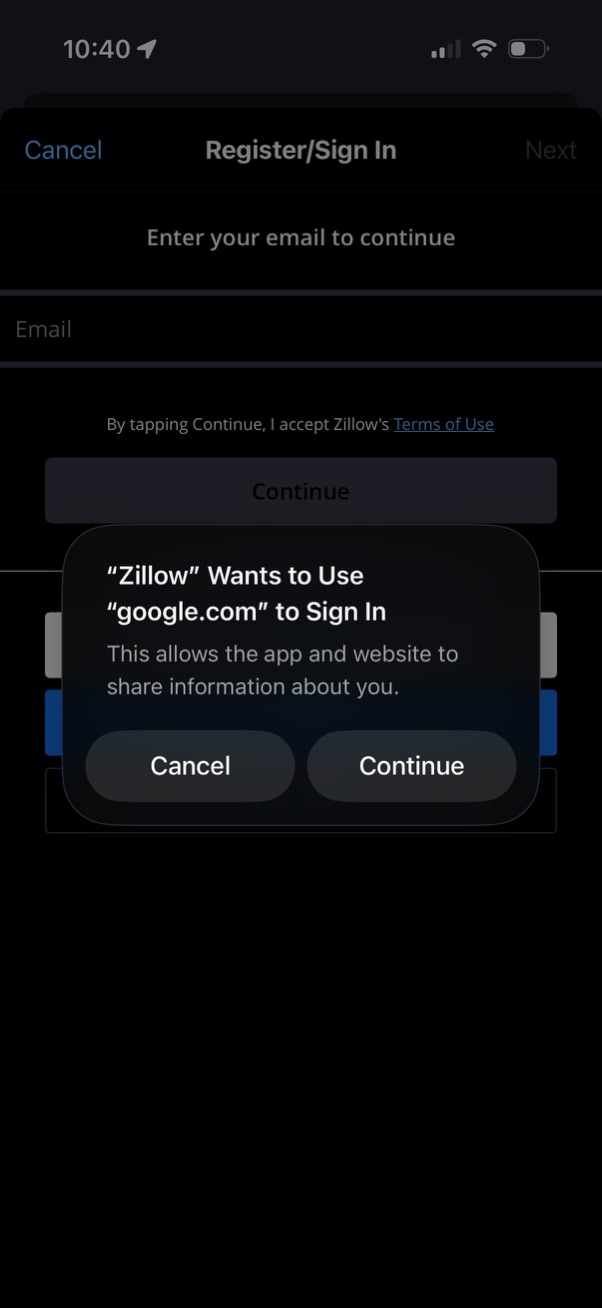 zeus app screenshot 3