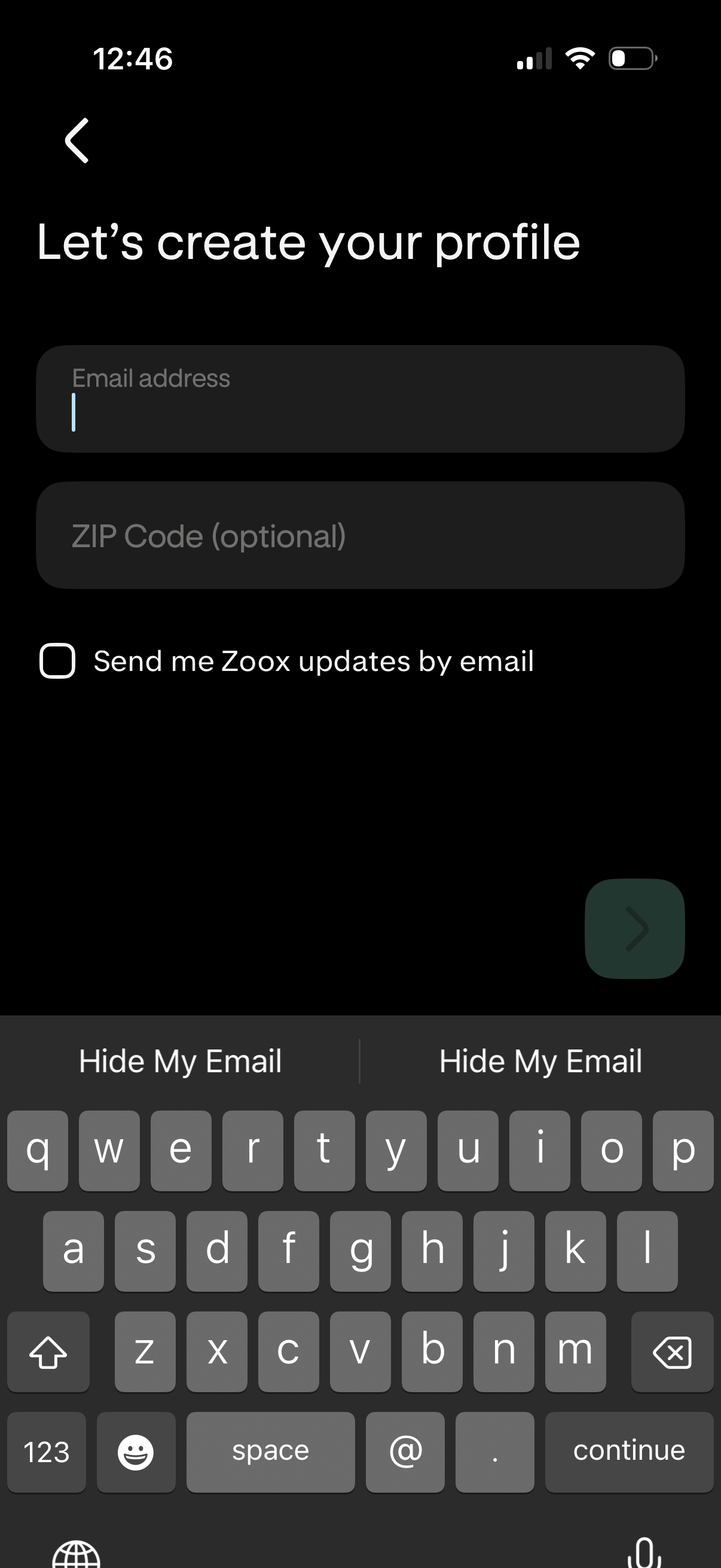 zoox app screenshot 18