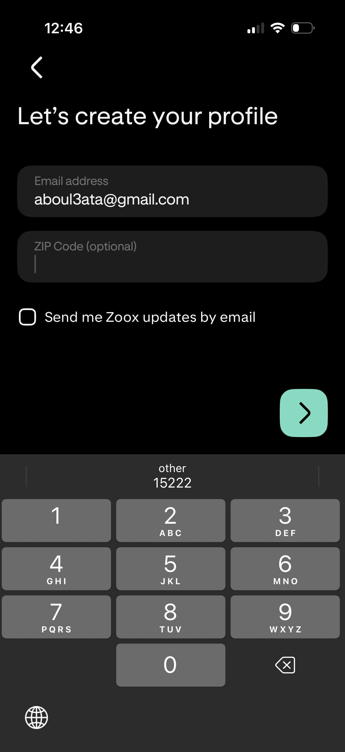 zoox app screenshot 17
