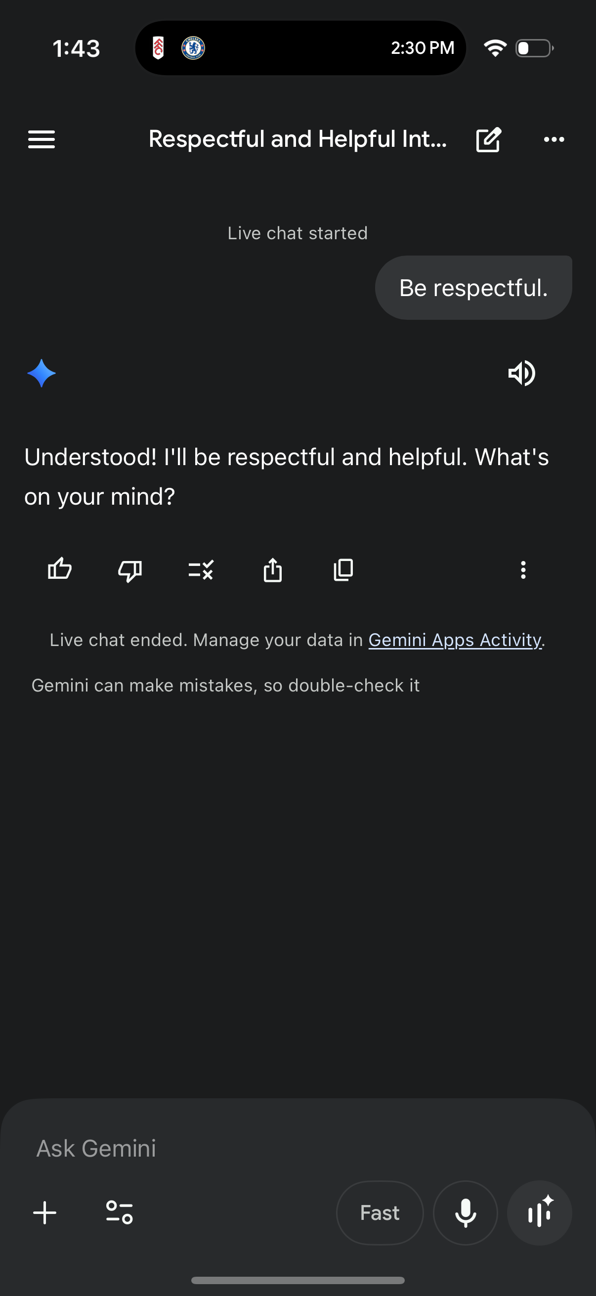 gemini app screenshot 5